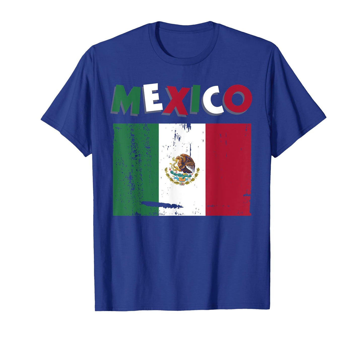 Mexico Vintage Mexican Flag Pride Hat Jersey T-Shirt
