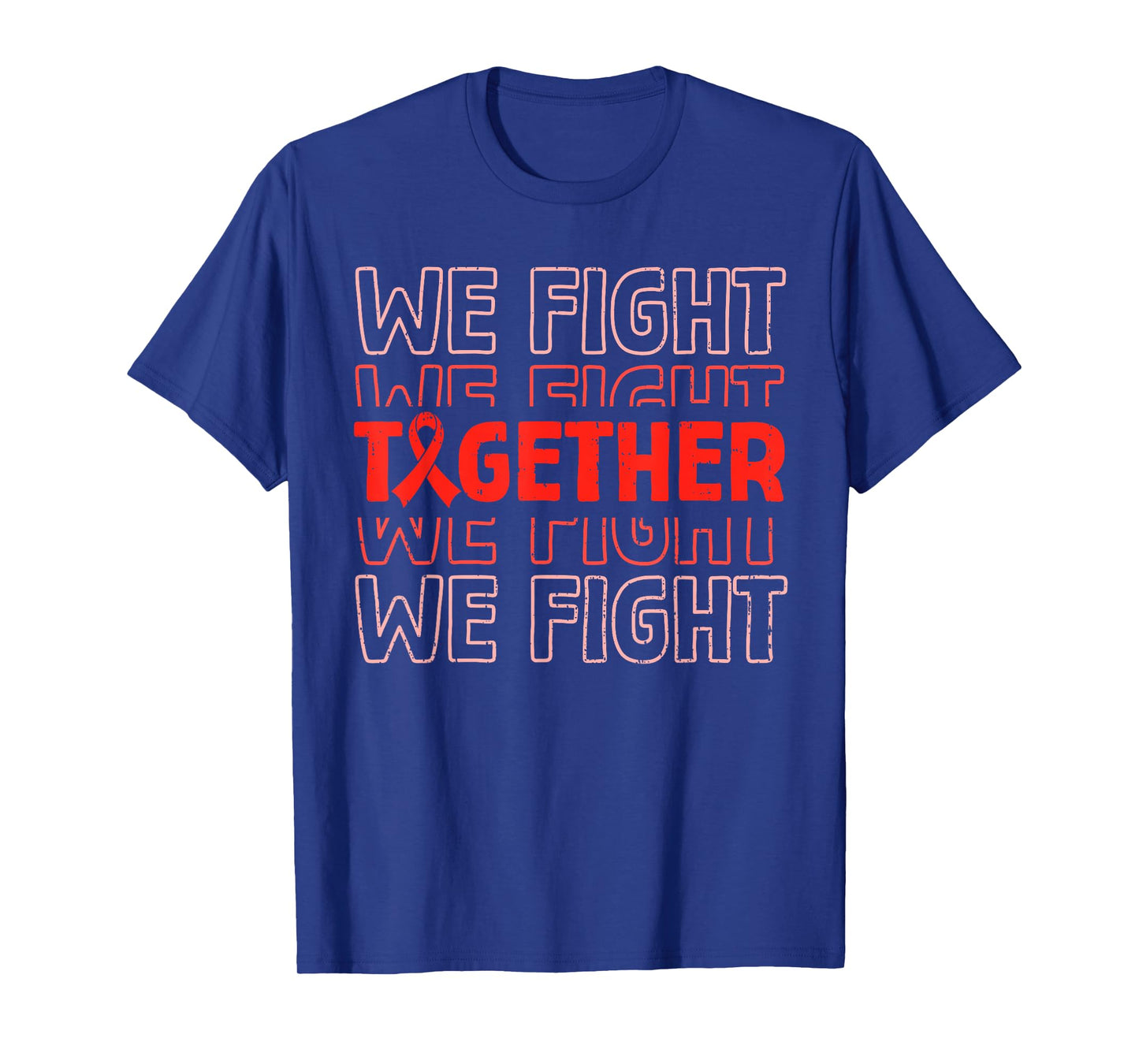 Motivational Positivity Blood Cancer Awareness Support T-Shirt