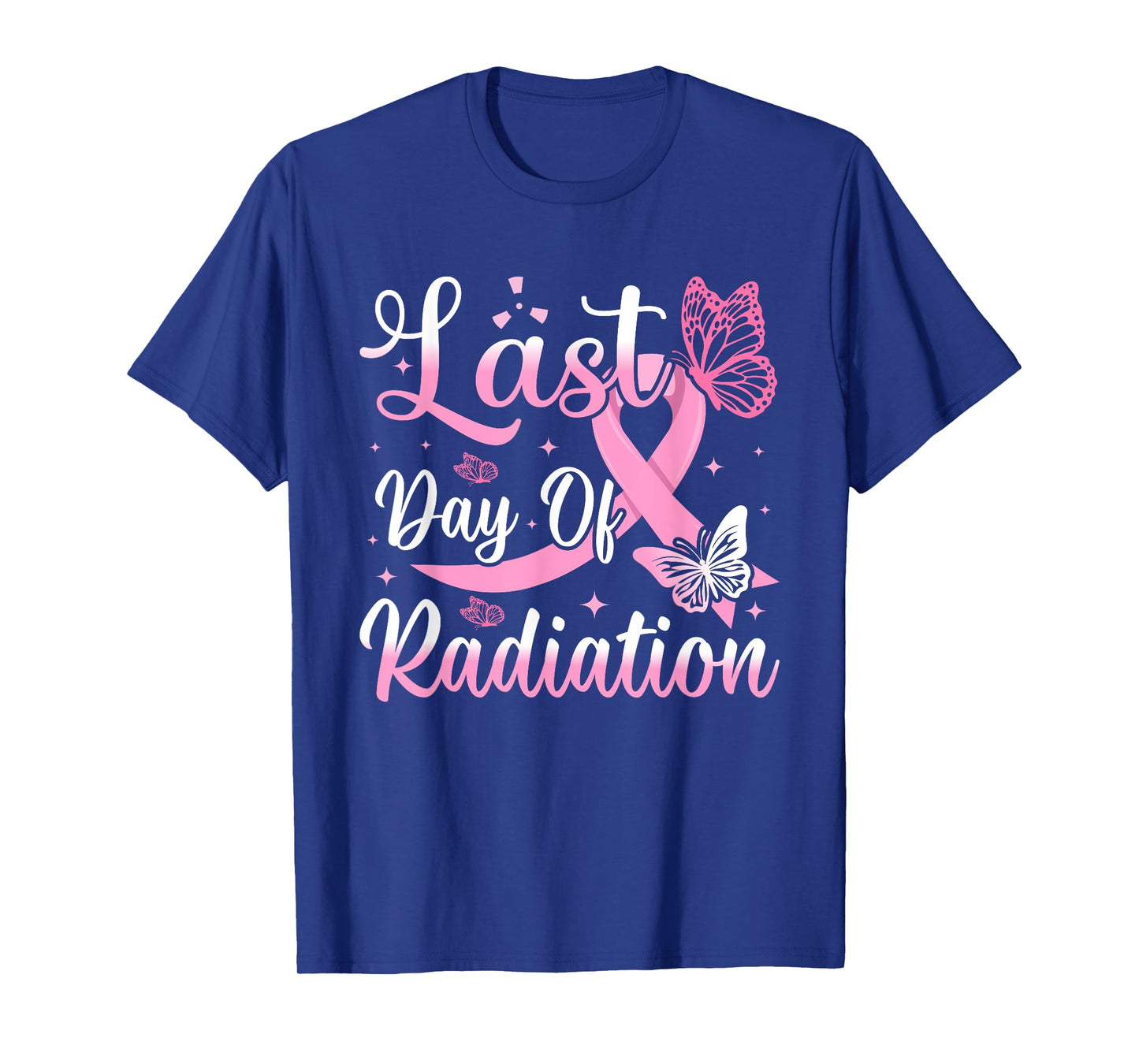 Last Day Of Radiation Chemotherapy Cancer Survivor Awareness T-Shirt