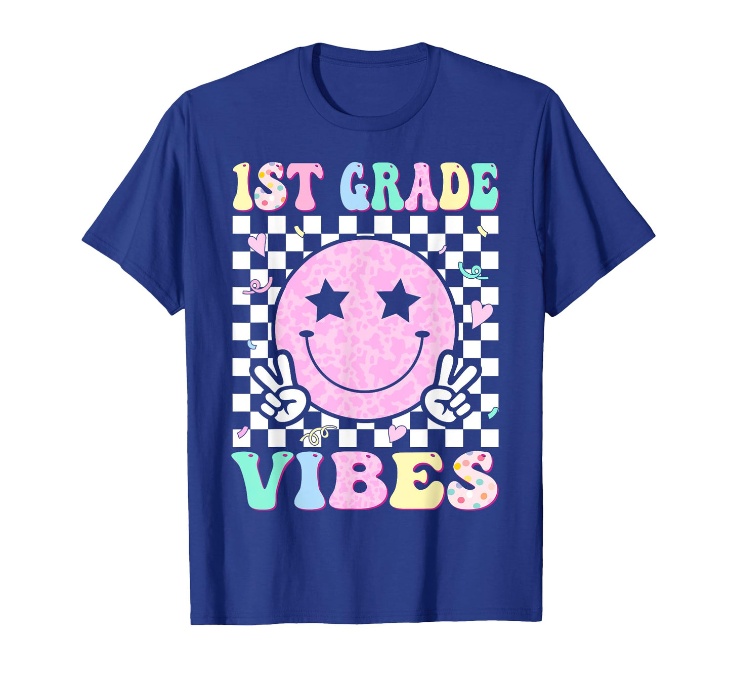 1st Grade Vibes First Day of School 1st Grade First Grade T-Shirt