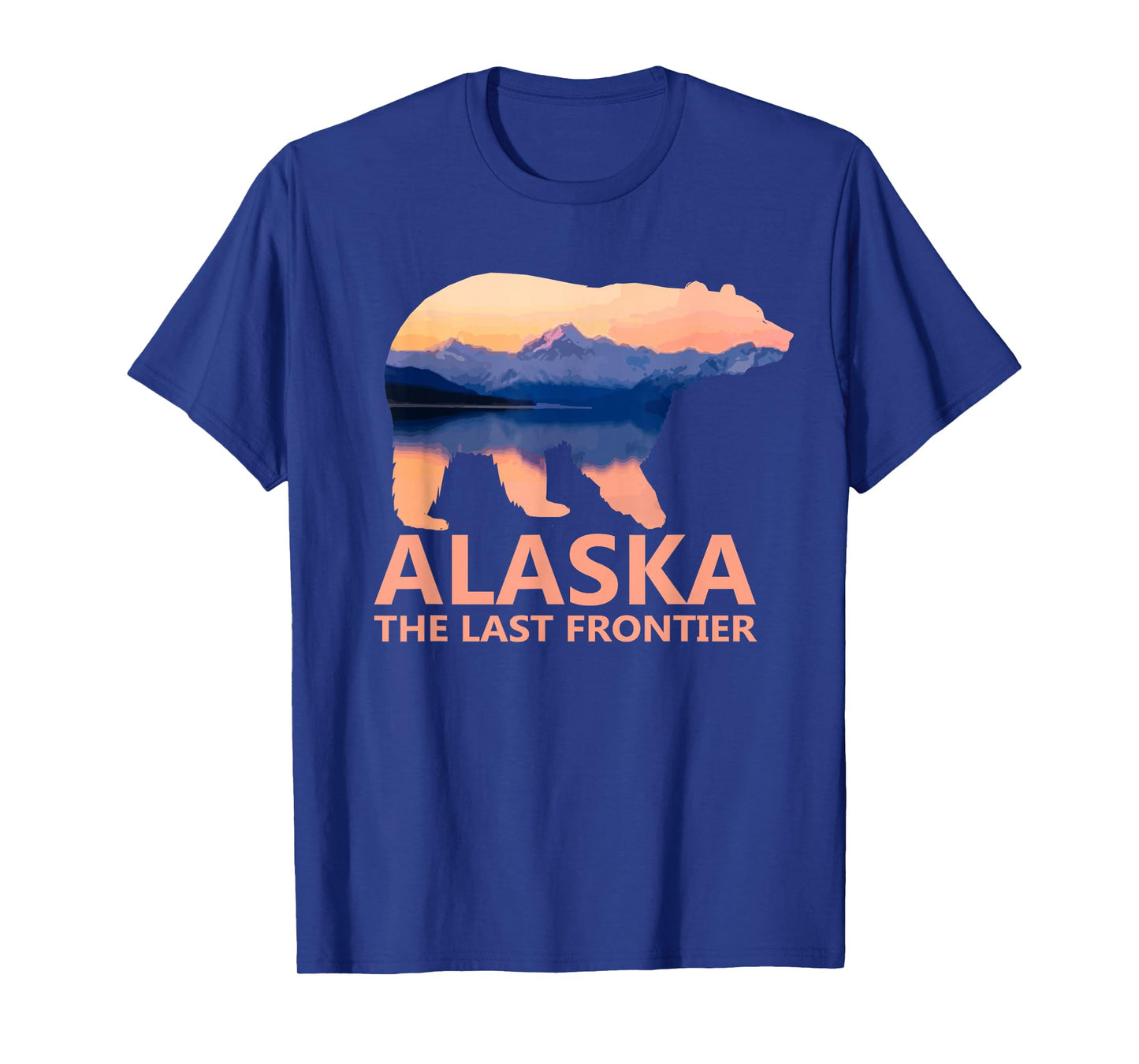 Alaska The Last Frontier Grizzly Bear Lake Gift T-Shirt