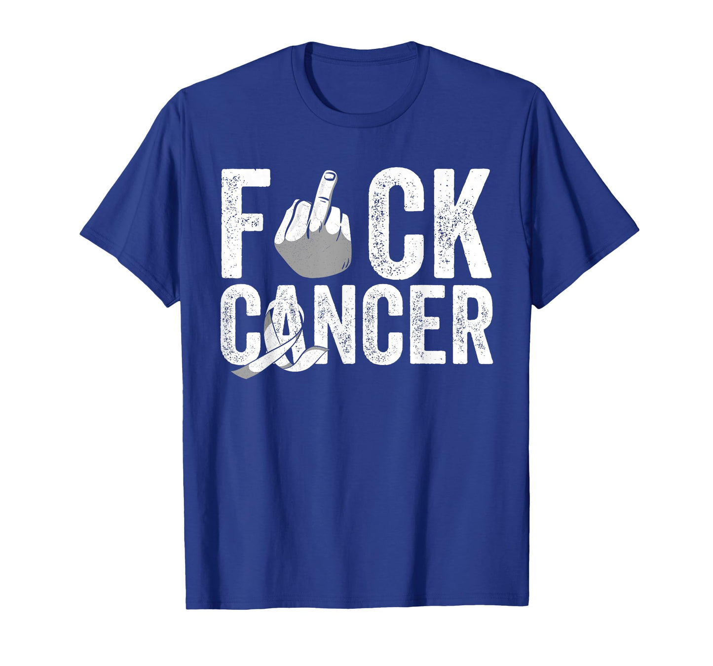 Fuck Lungs Cancer Apparel White Pearl Ribbon Support Fighter T-Shirt