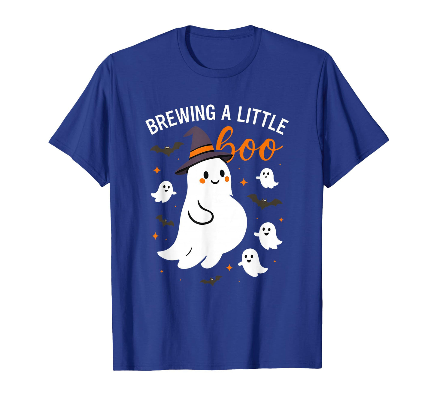 Happy Halloween Pregnant Baby Skeleton Spooky Season New Mom T-Shirt