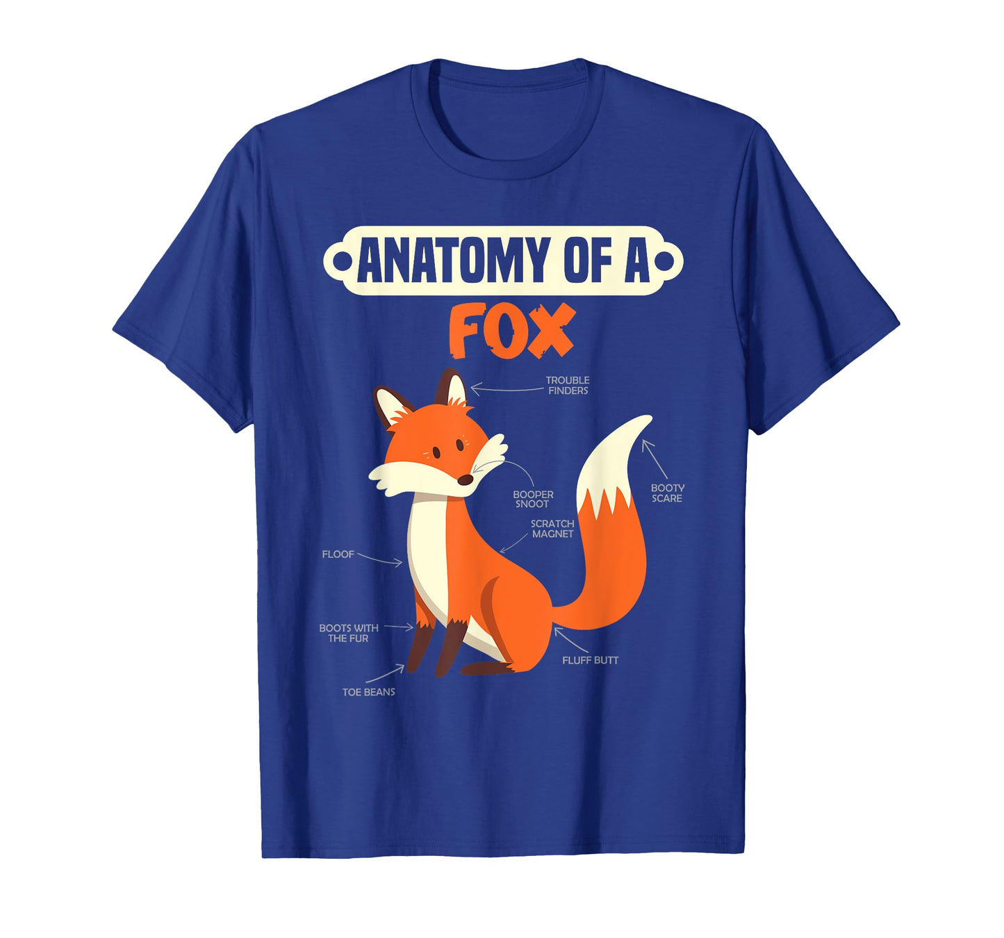 Anatomy of a fox T-Shirt