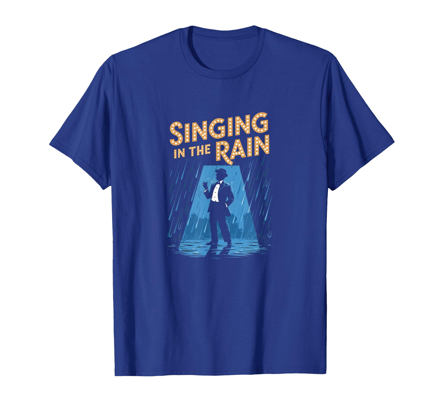 Singing in the Rain Retro Musical Theatre Tap Dance Broadway T-Shirt