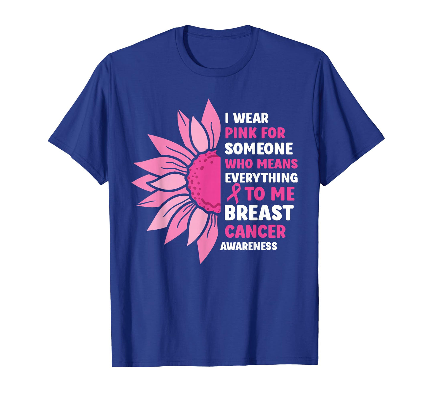 Cute in October We Wear Pink Women Breast Cancer Awareness T-Shirt