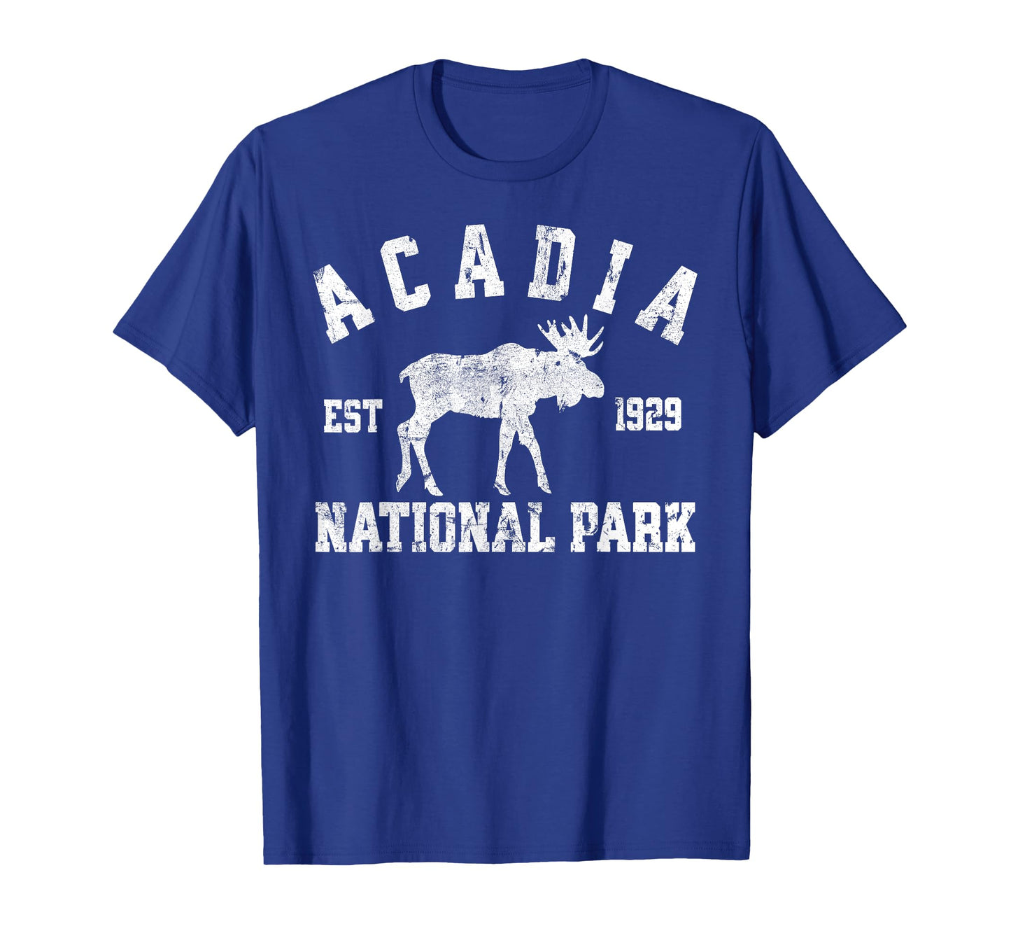 Acadia National Park Maine Nature Hike Moose Outdoors T-Shirt