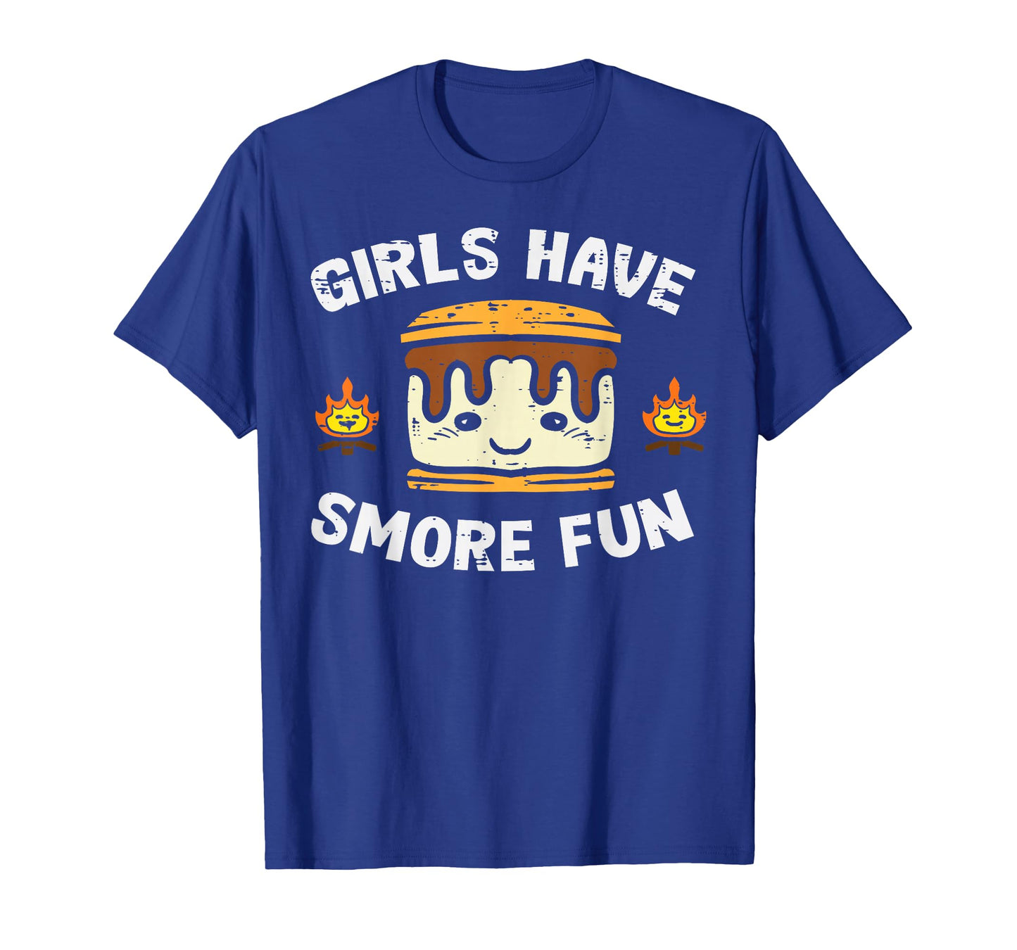 Camping Girls Have Smore Fun Camper Girls Kids Toddler Women T-Shirt
