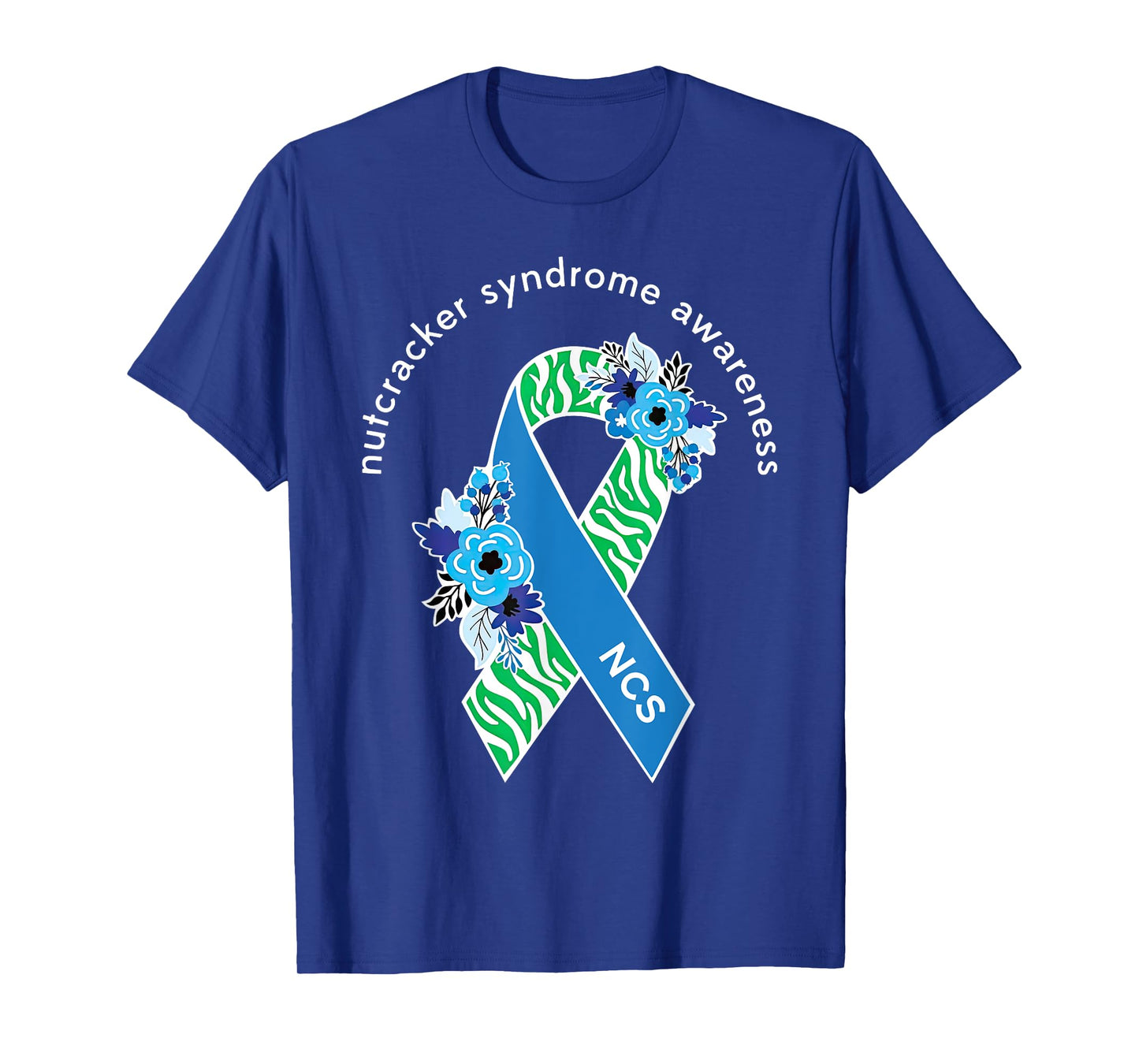 Nutcracker Syndrome Awareness Surgery Ribbon Flower Support T-Shirt