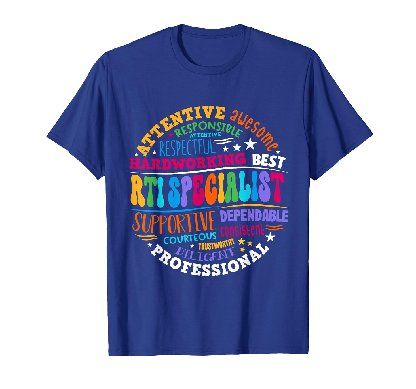 Groovy RTI Specialist T Response Intervention Teacher Squad T-Shirt