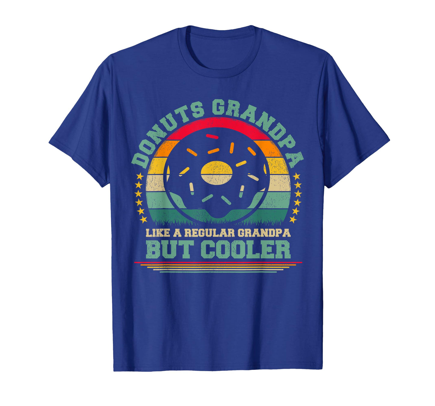 Donuts Grandpa Like A Regular Grandpa Father's Day T-Shirt