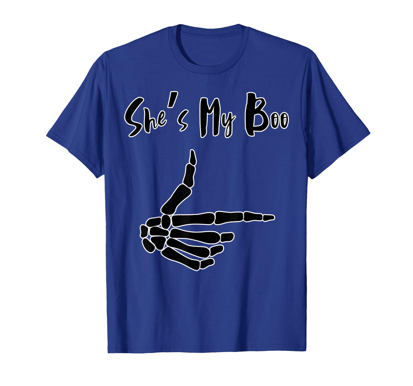 Couple's Halloween She's My Boo Girlfriend Tee T-Shirt