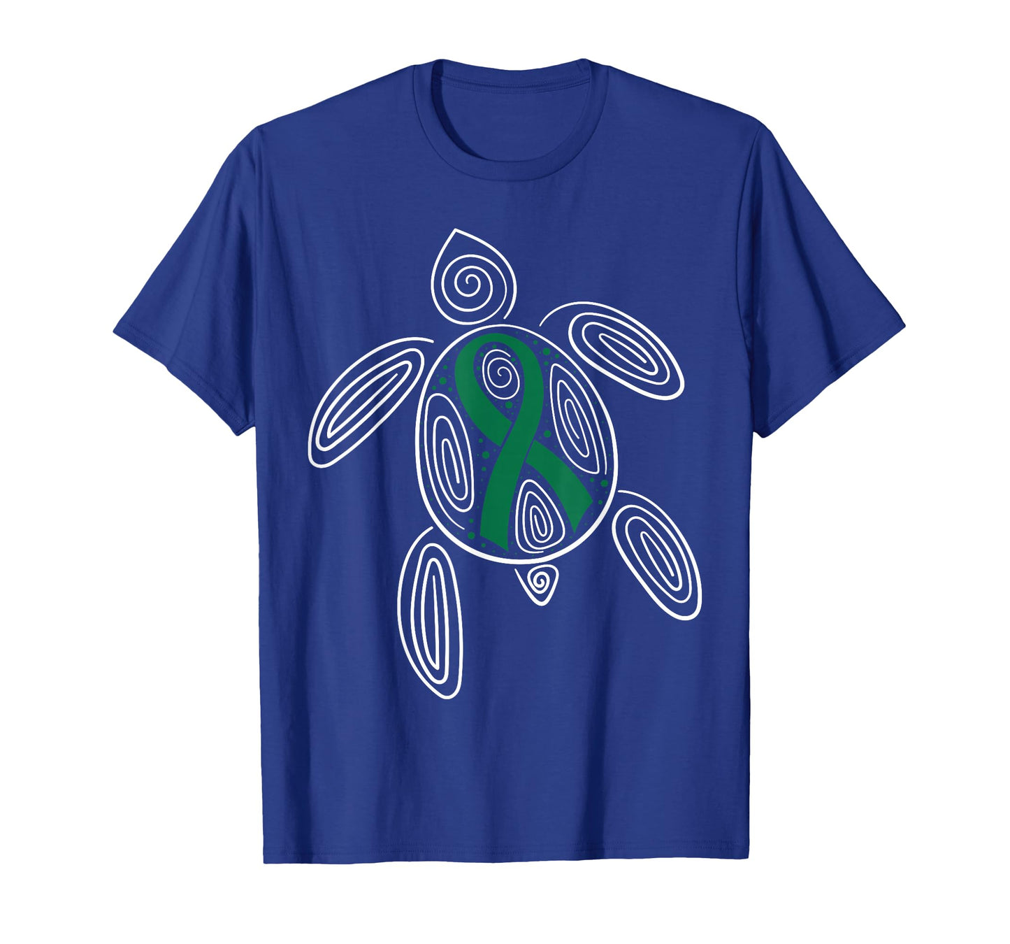 Liver Cancer Awareness Primary Hepatic Green Ribbon Jaundice T-Shirt