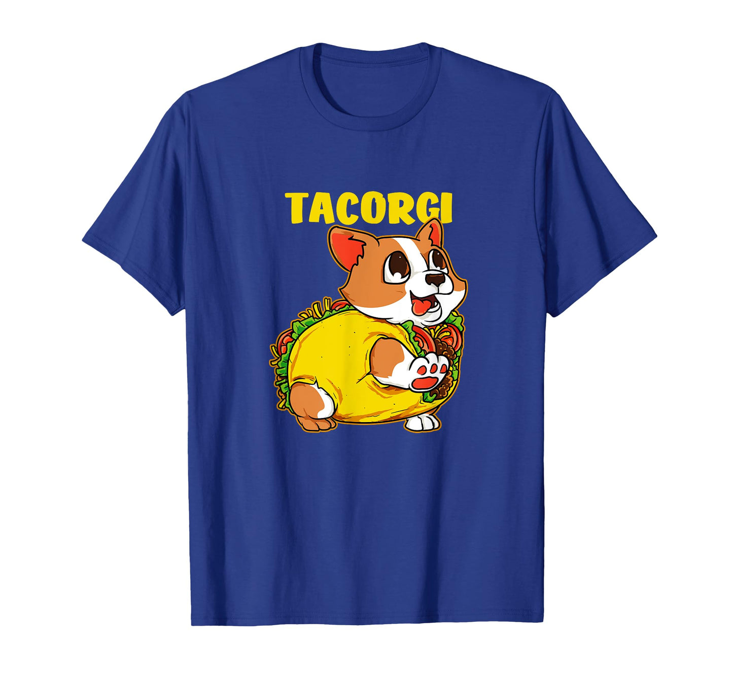 Corgi Dog And Taco Tacorgi Funny Corgi Puppy Men Women Girls Kids T-Shirt