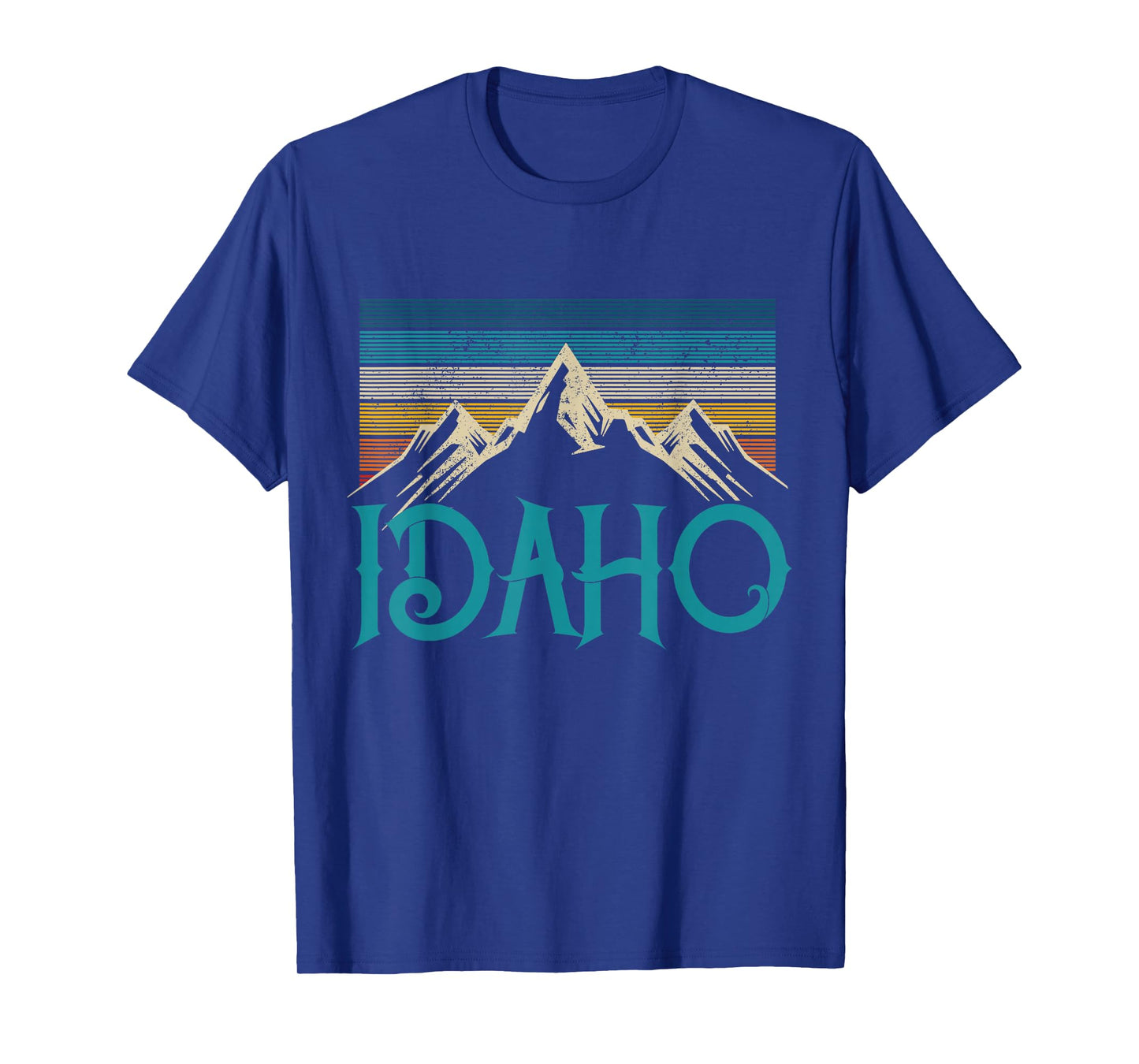 Idaho Vintage Mountains Nature Hiking Pride Souvenirs Gift T-Shirt
