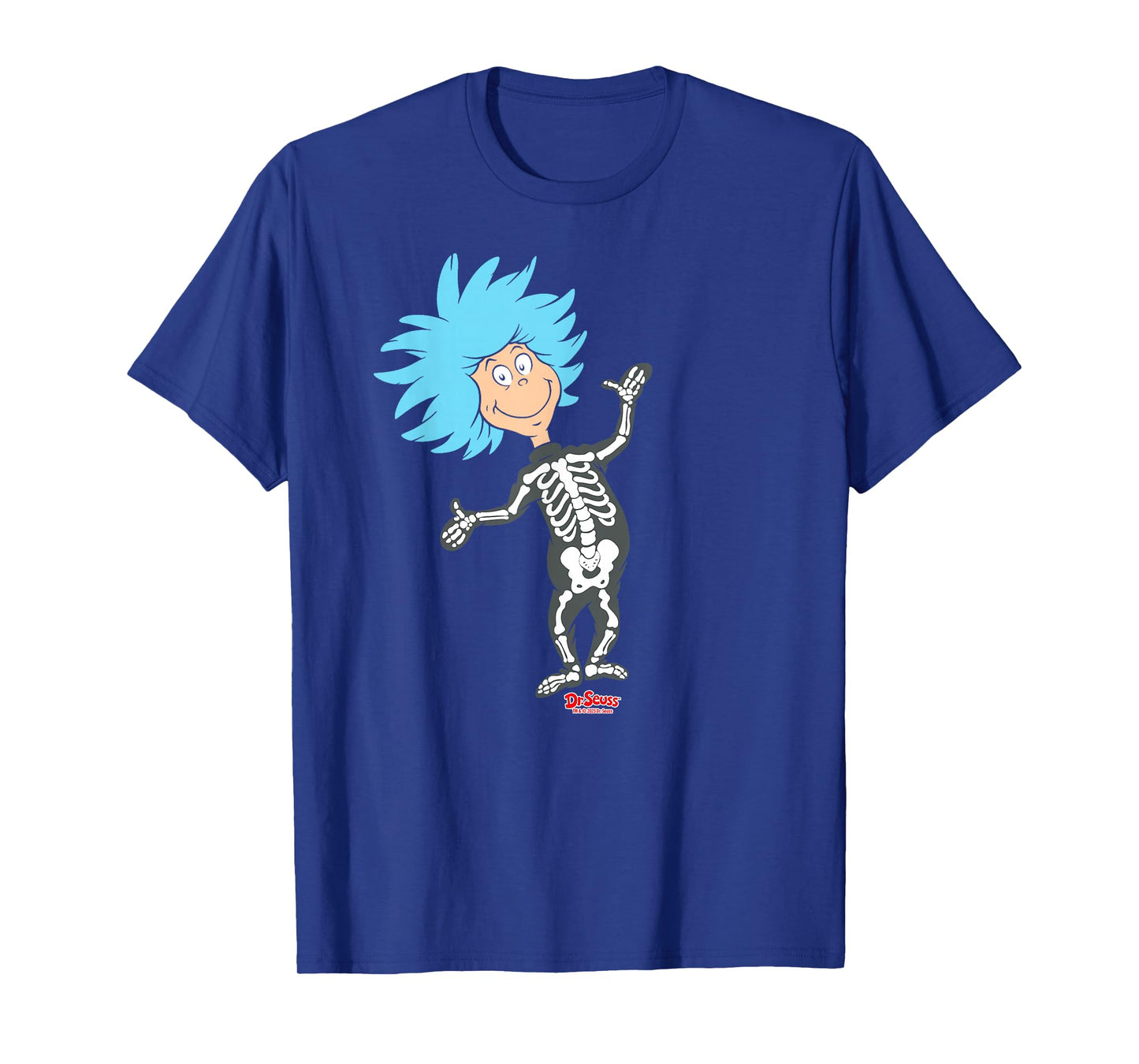 Dr. Seuss Things Skeleton Costume Officially Licensed T-Shirt
