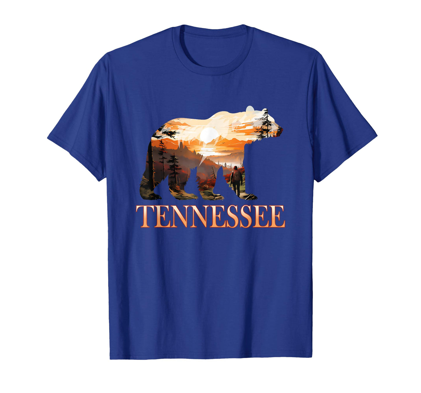 Tennessee TN Hiking Mountain State Pride T-Shirt