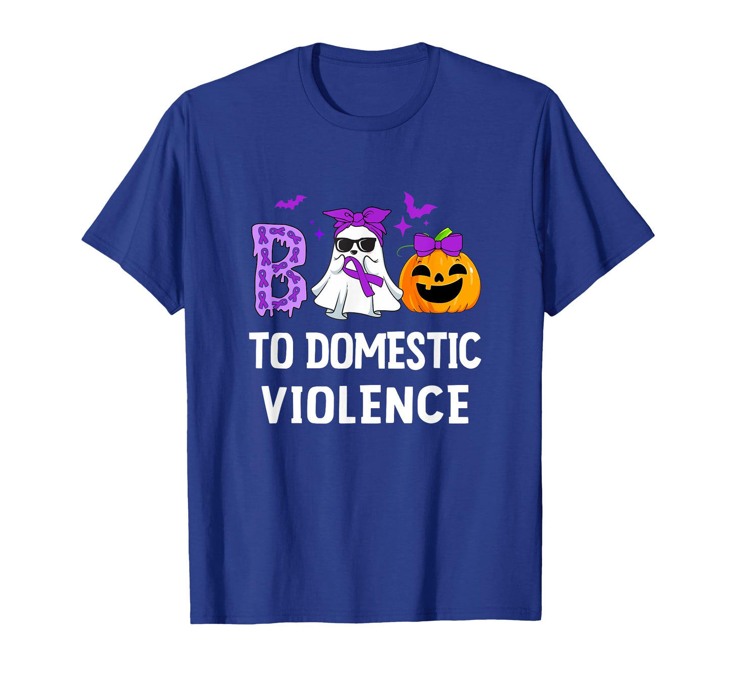 Boo To Domestic Violence Domestic Violence Awareness T-Shirt
