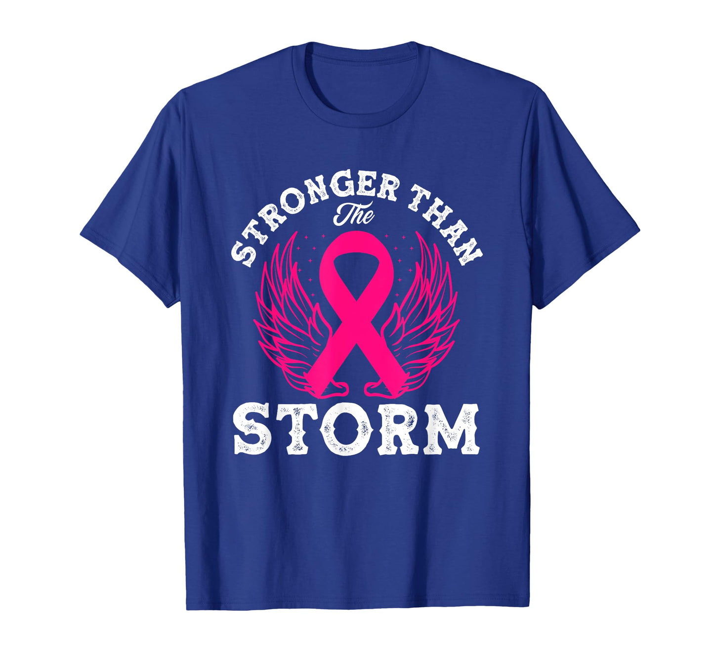 Stronger Than The Storm Breast Cancer Awareness T-Shirt