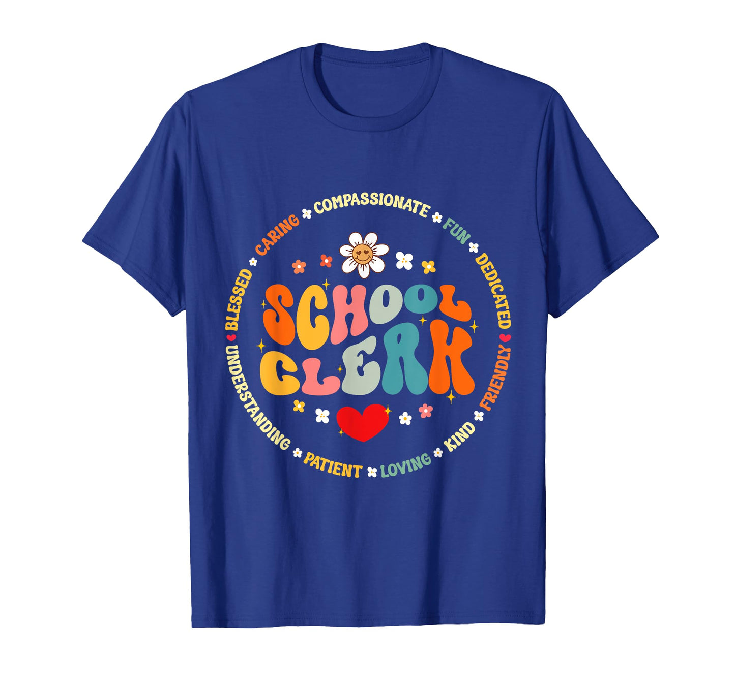 Attendance School Clerk Appreciation Week Back to School T-Shirt