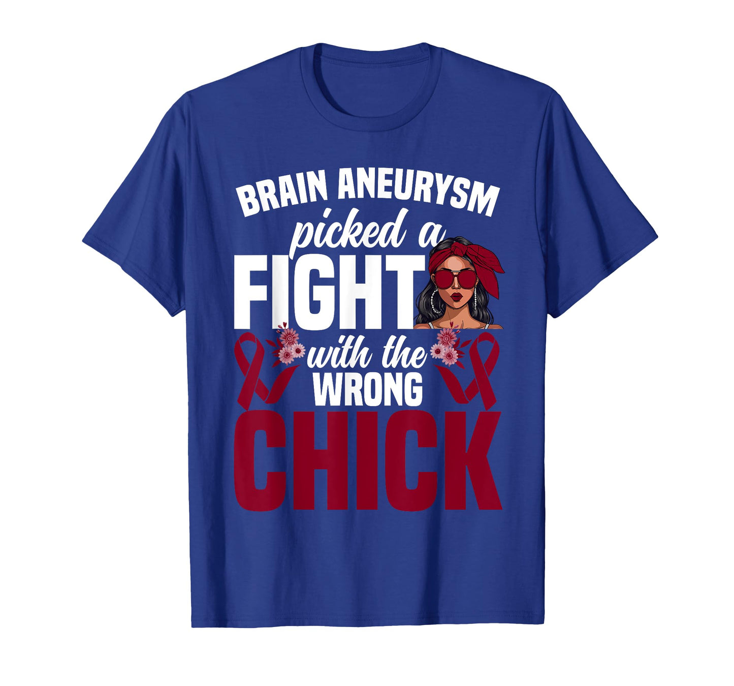 Brain Aneurysm Awareness Women Girls Survivor Brain Aneurysm T-Shirt