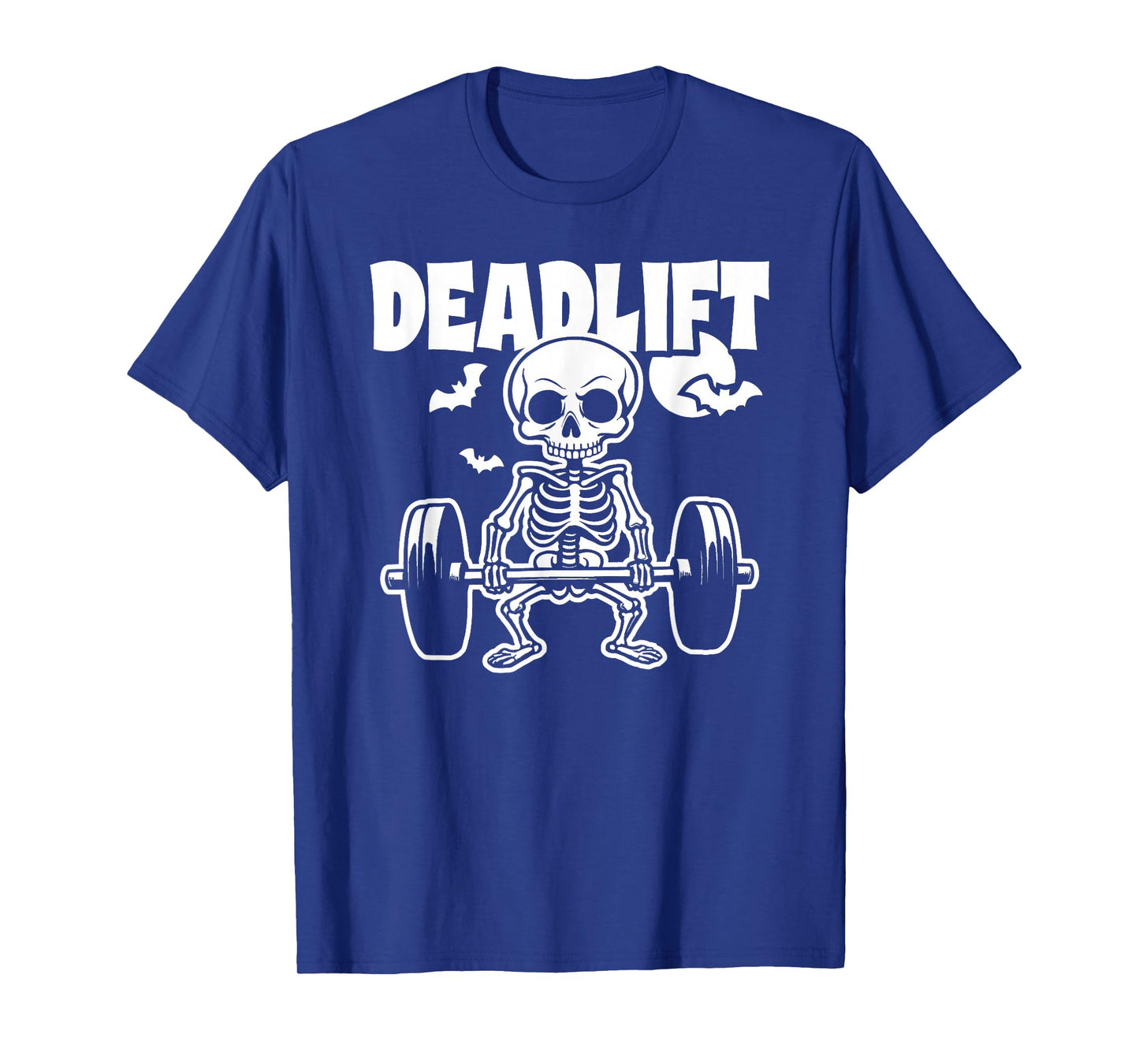 Deadlift Halloween Skeleton Deadlifter Deadlifting Barbell T-Shirt