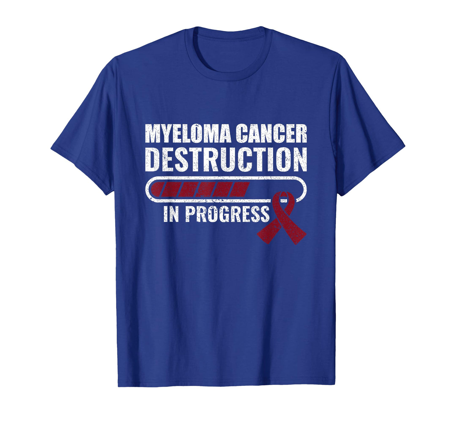 Destruction In Progress Multiple Myeloma Cancer Awareness T-Shirt