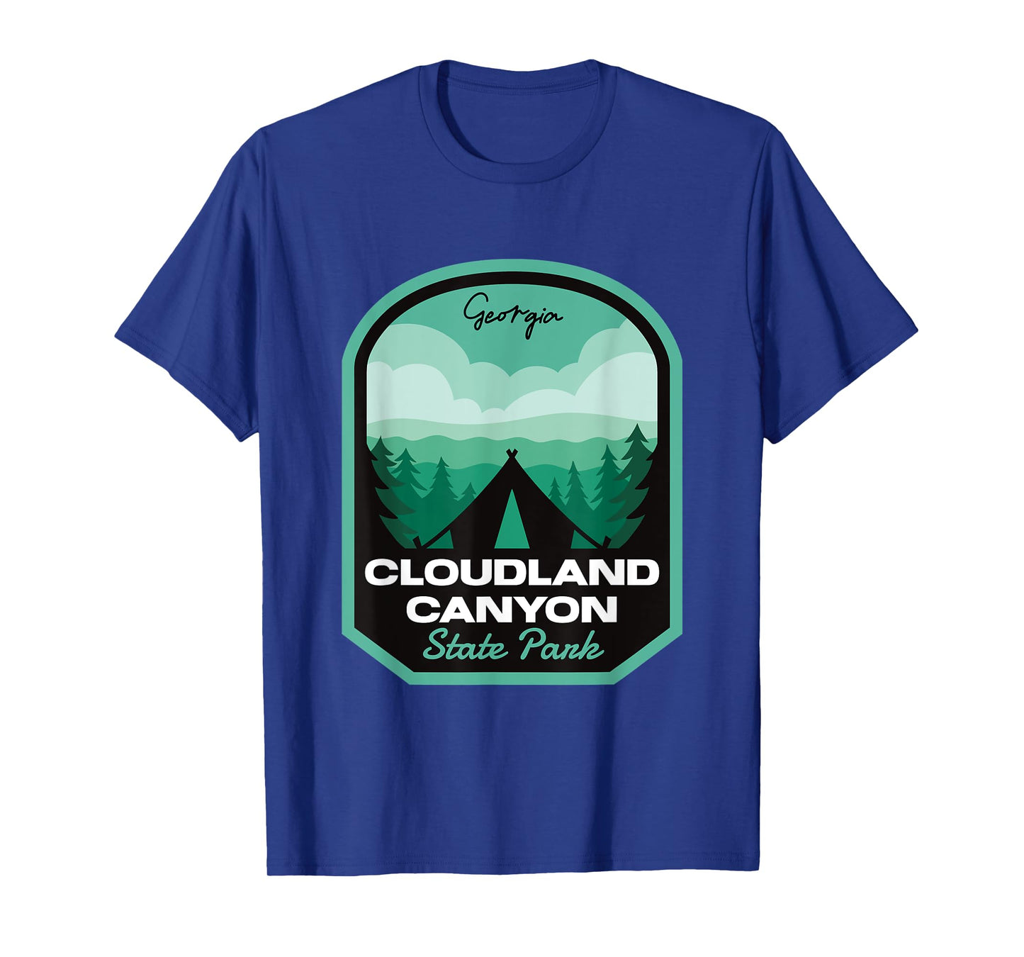 Cloudland Canyon State Park GA Camping T-Shirt