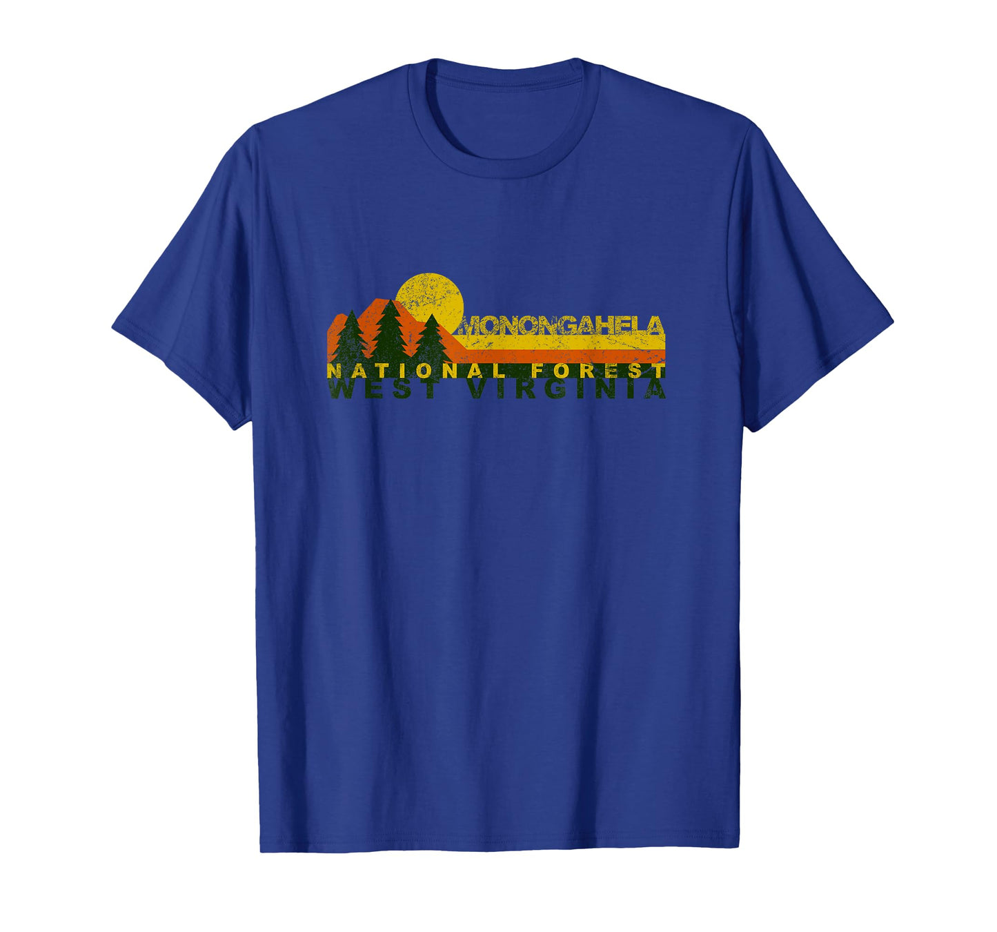 Monongahela National Forest Vintage Retro T-Shirt