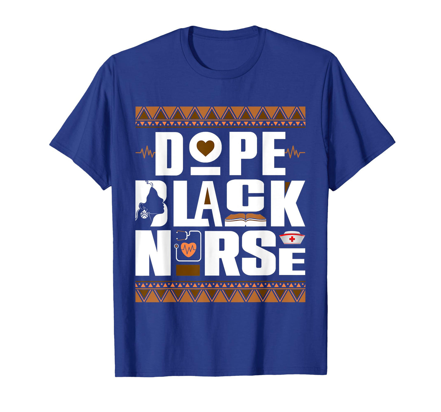Unapologetically Dope Black Nurse Melanin Pride Nursing T-Shirt
