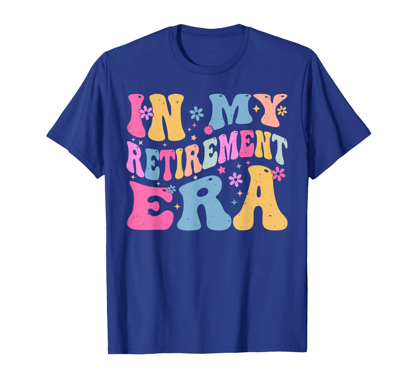 Retro Groovy Womens Retirement Era Funny Retired Teacher T-Shirt