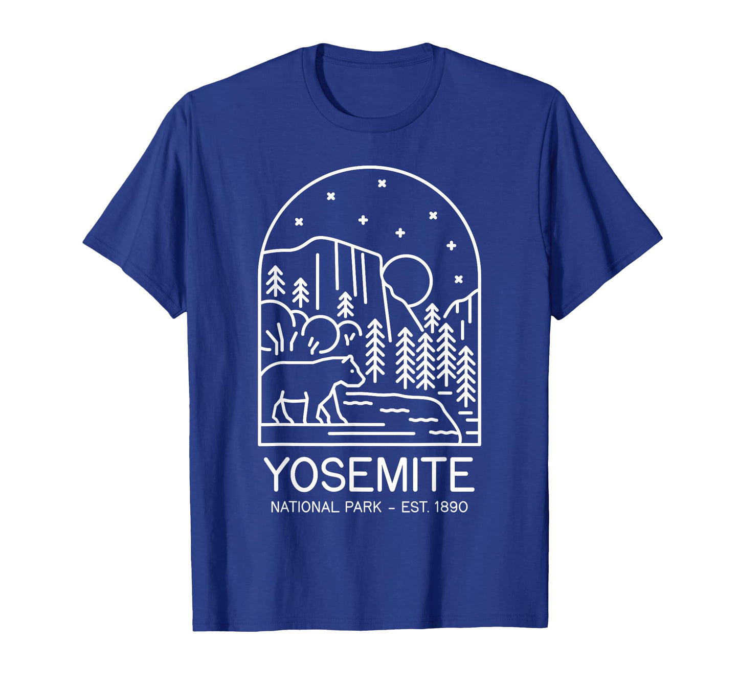 Yosemite National Park 1890 California Mariposa Sierra T-Shirt