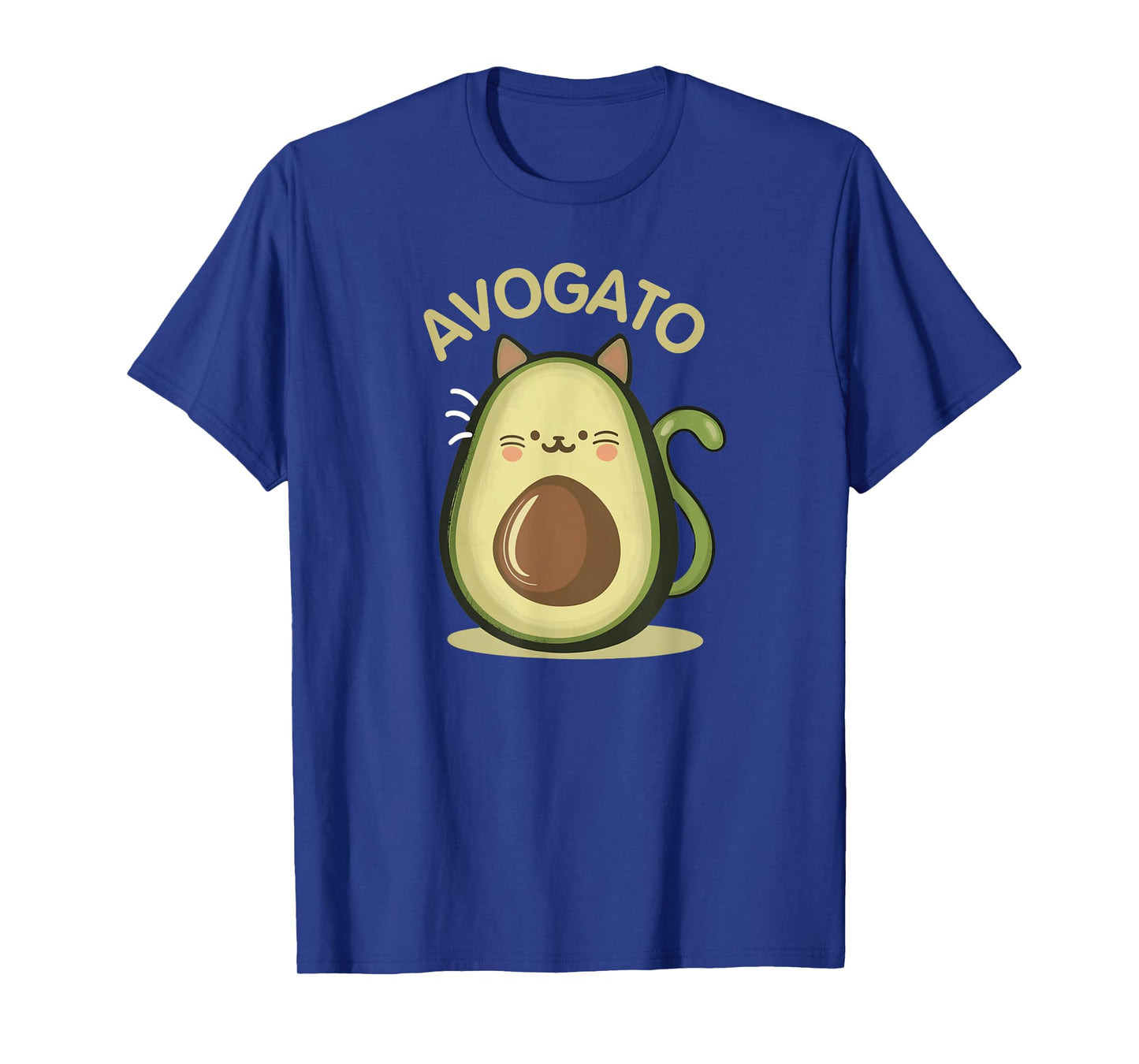 Avogato Cute Funny Cinco de Mayo Cat Avocado Kids Boys Girls T-Shirt