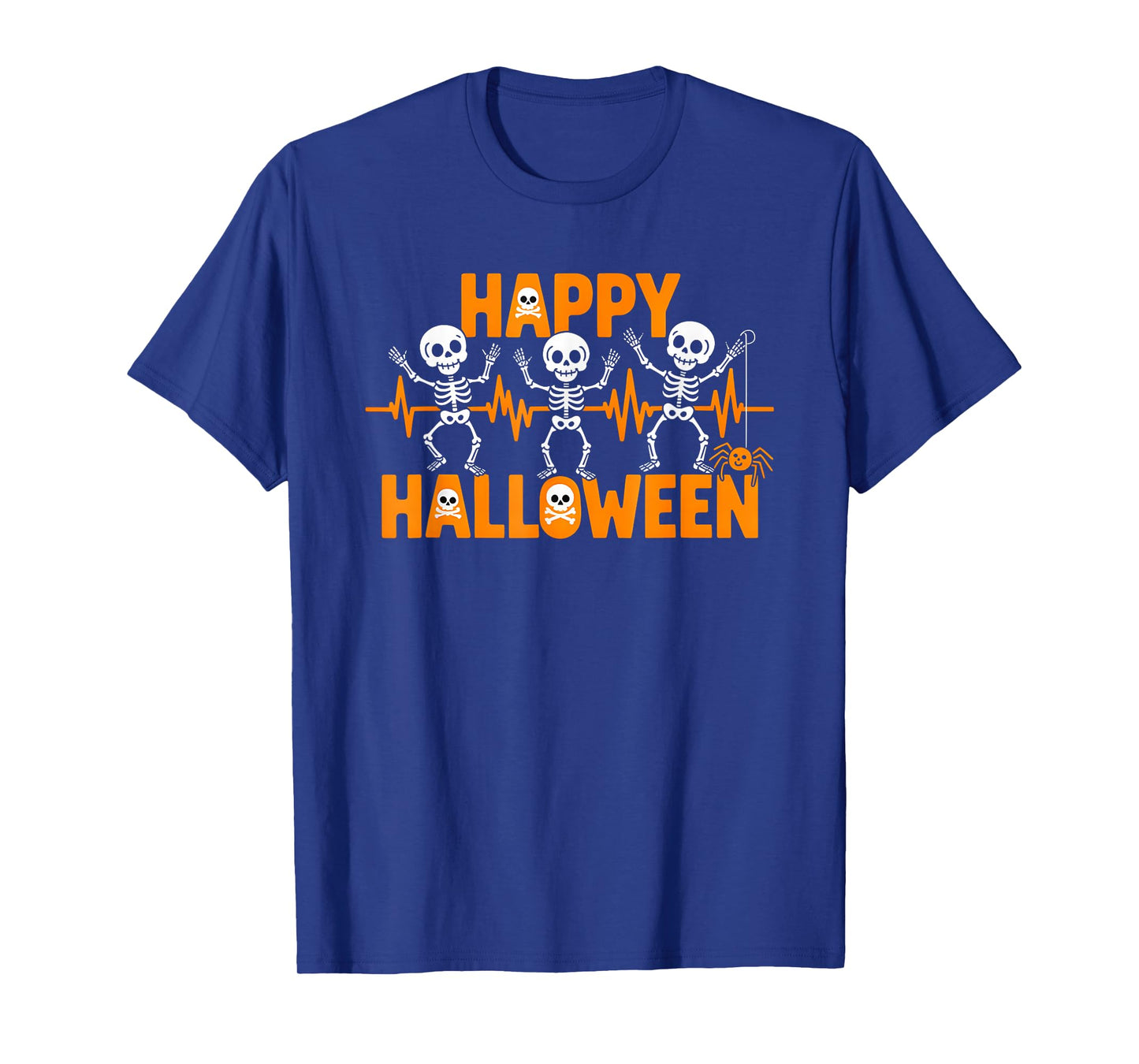 Happy Halloween Skeleton Party for Spooky Season Fun T-Shirt