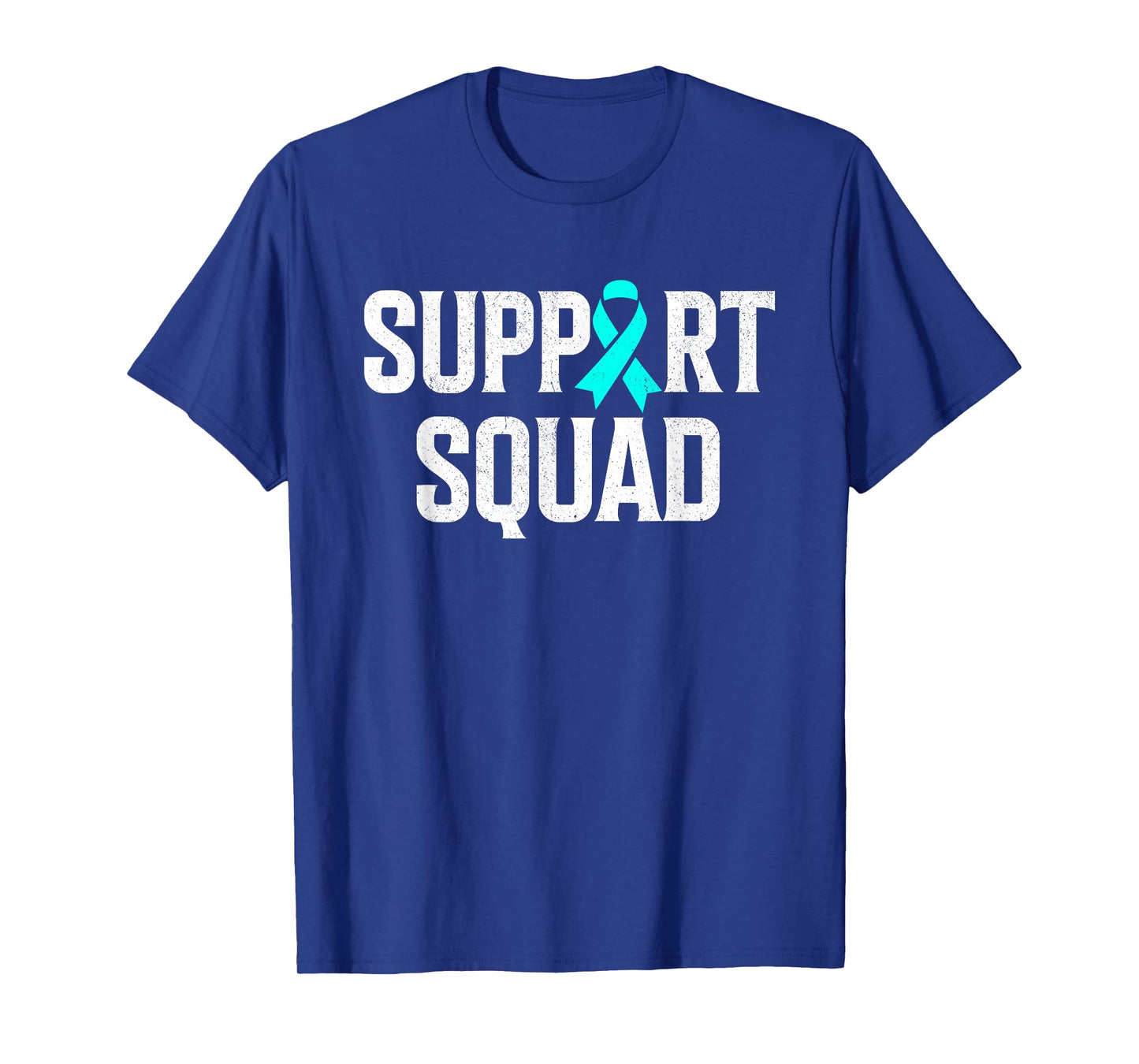 Support Squad Ovarian Cancer Raise Ovarian Cancer Awareness T-Shirt