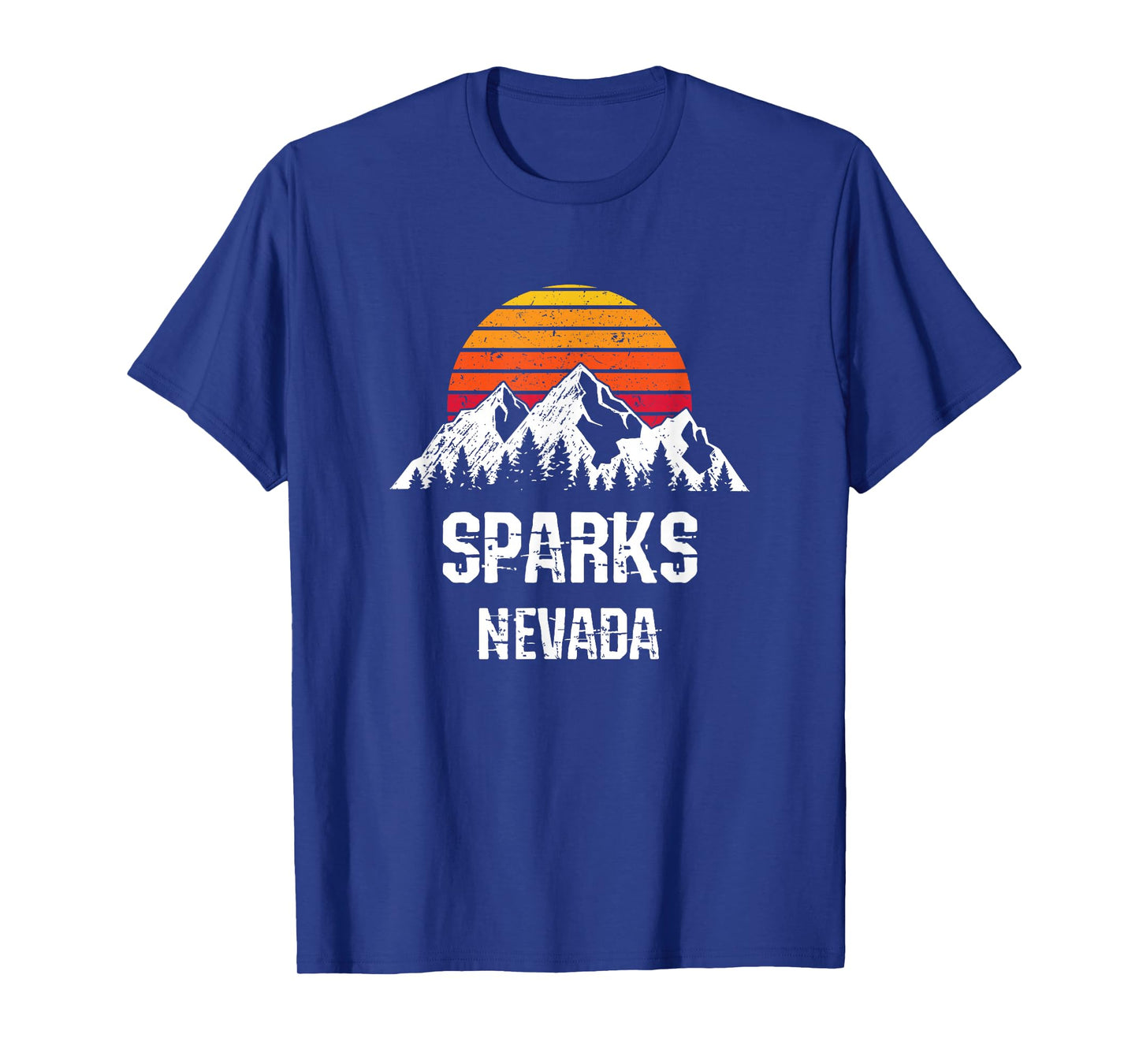 Sparks Nevada T-Shirt Distressed Retro Gift T-Shirt