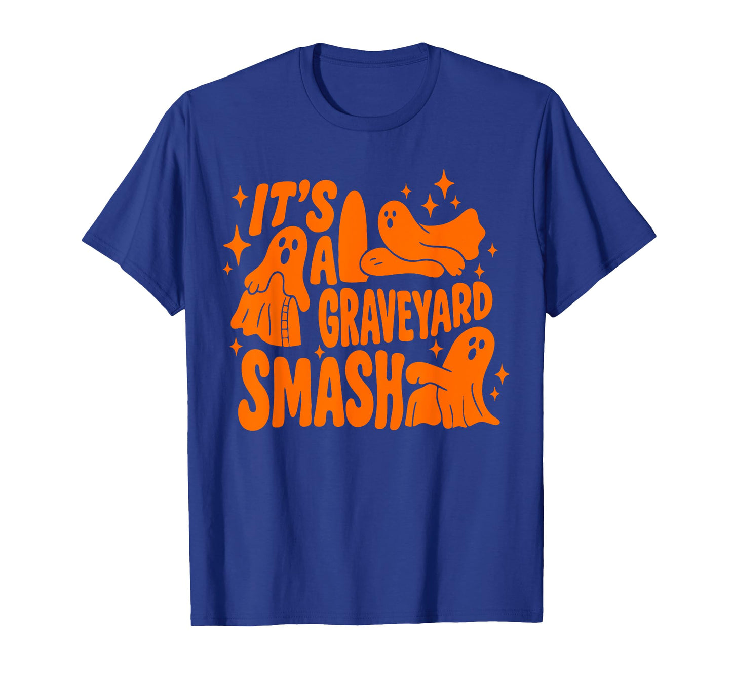 It was A Graveyard Smash Spooky Ghost Funny Halloween Saying T-Shirt