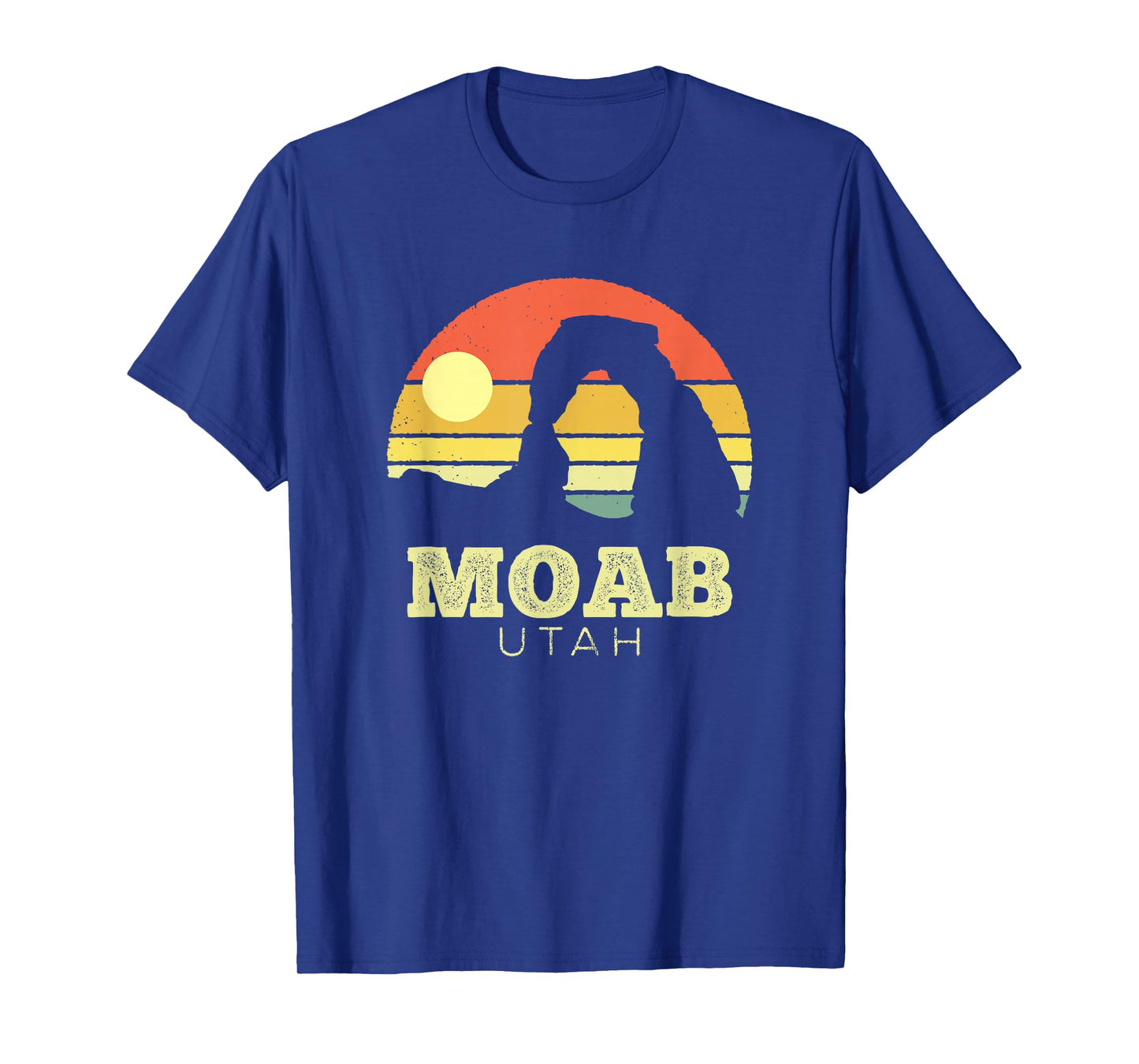 Moab Utah Vintage Sunset Arches Adventure Outdoors T-Shirt