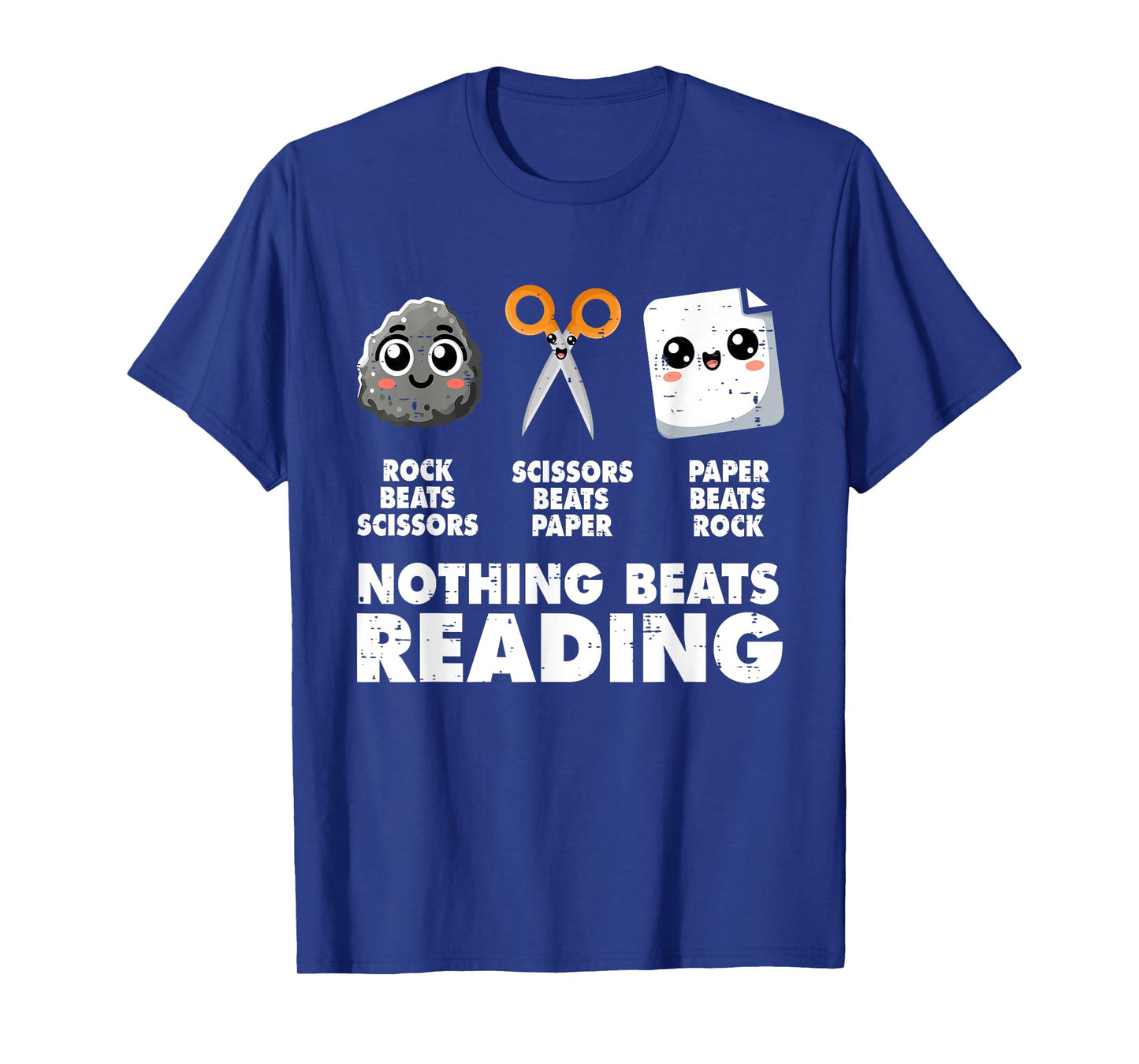 Nothing Beats Reading Bookworm Funny Librarian Book Nerd T-Shirt