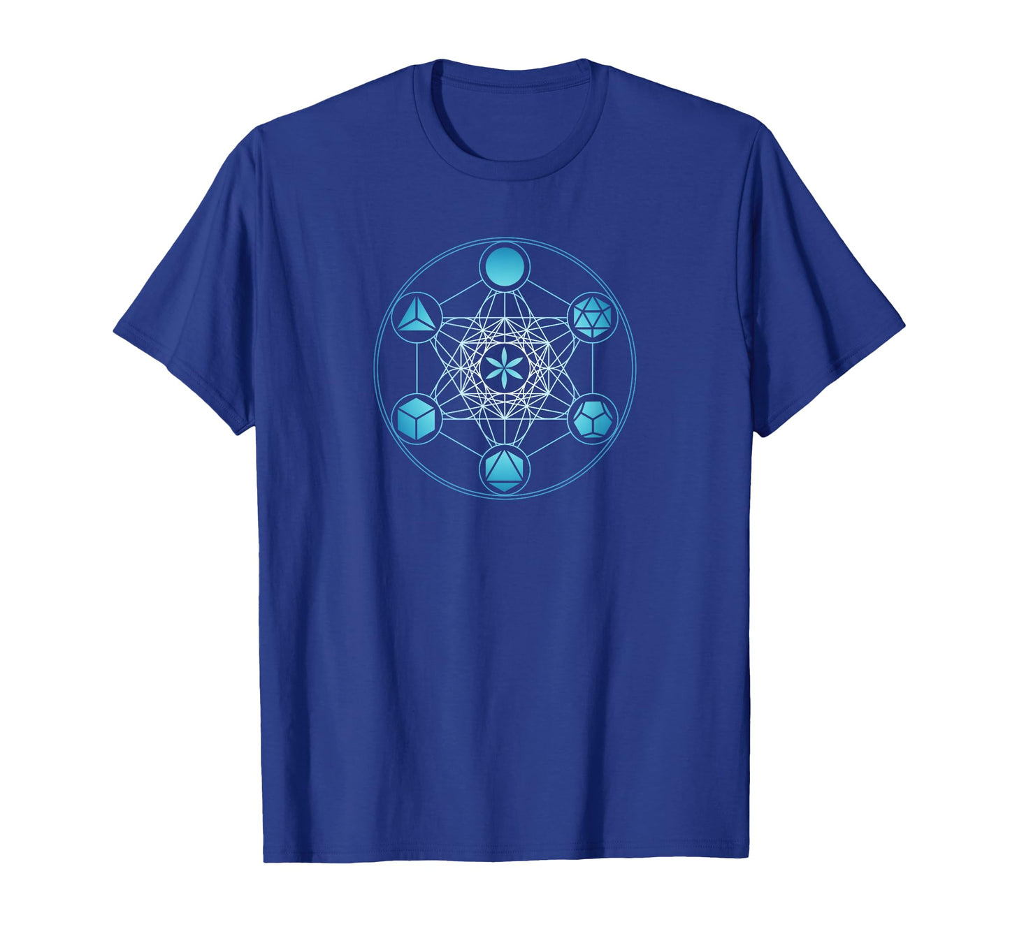 Metatrons Cube, Sacred Geometry, Platonic Bodies T-Shirt