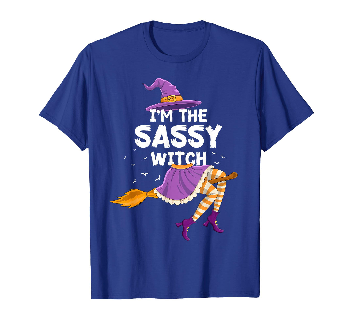 Matching Family I'm The Sassy Witch Halloween Girls Women T-Shirt