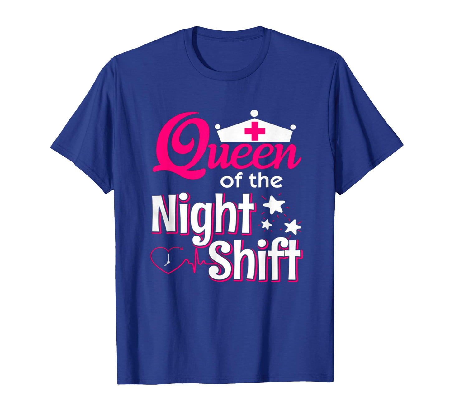 Hot Trend Shirt Queen Of The Night Shift Nurse T-Shirt