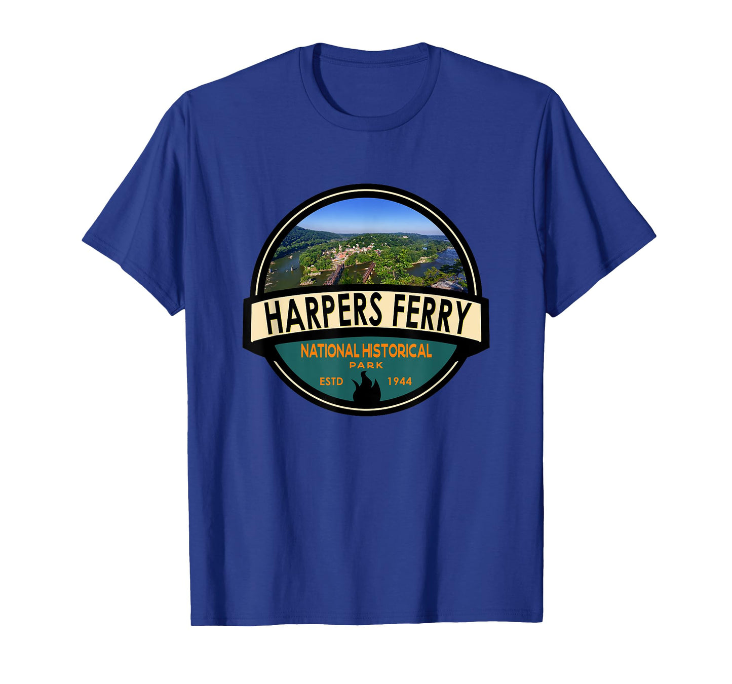 Harpers Ferry National Historical Park Emblem Vintage T-Shirt
