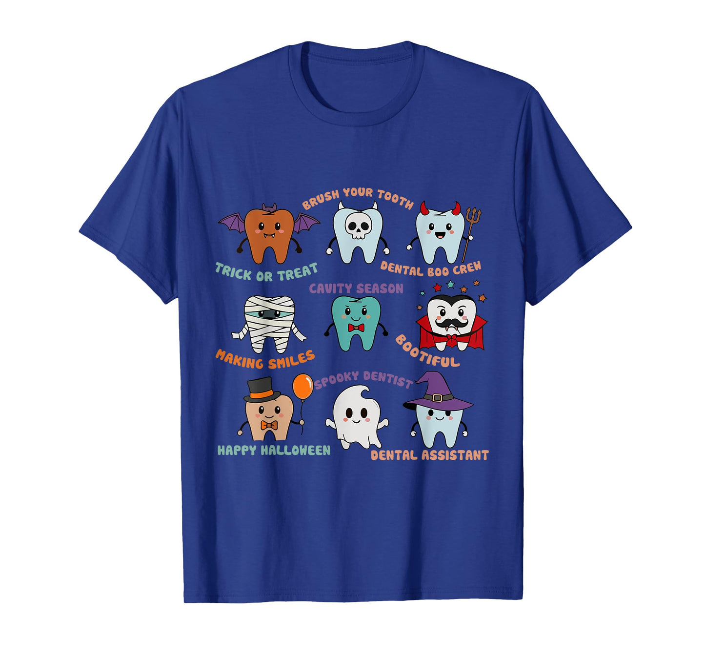 Halloween Dental Office Dental Hygienist Funny for Dentist T-Shirt