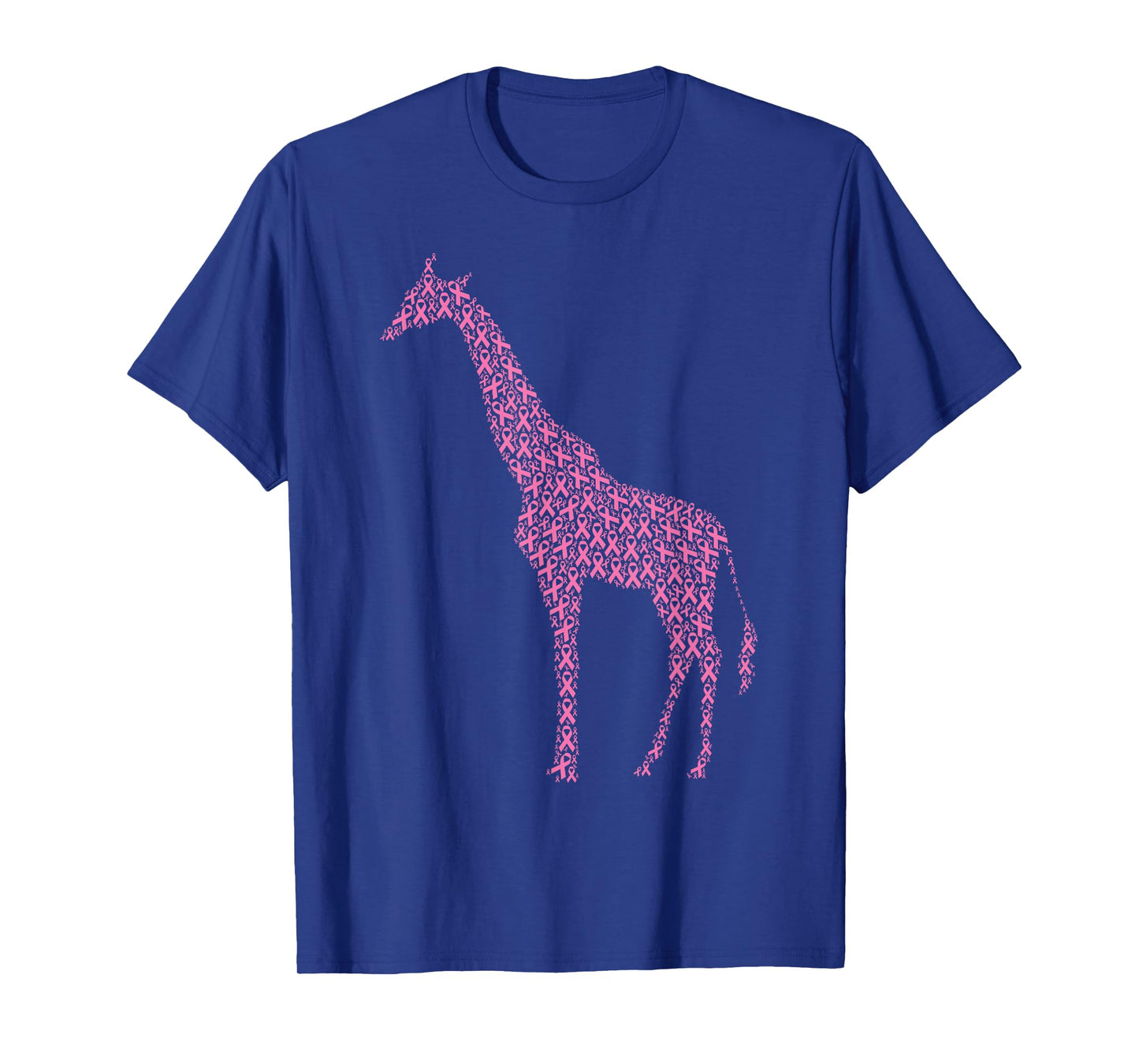 Breast Cancer Awareness Pink Ribbon & Survivor - Giraffe T-Shirt