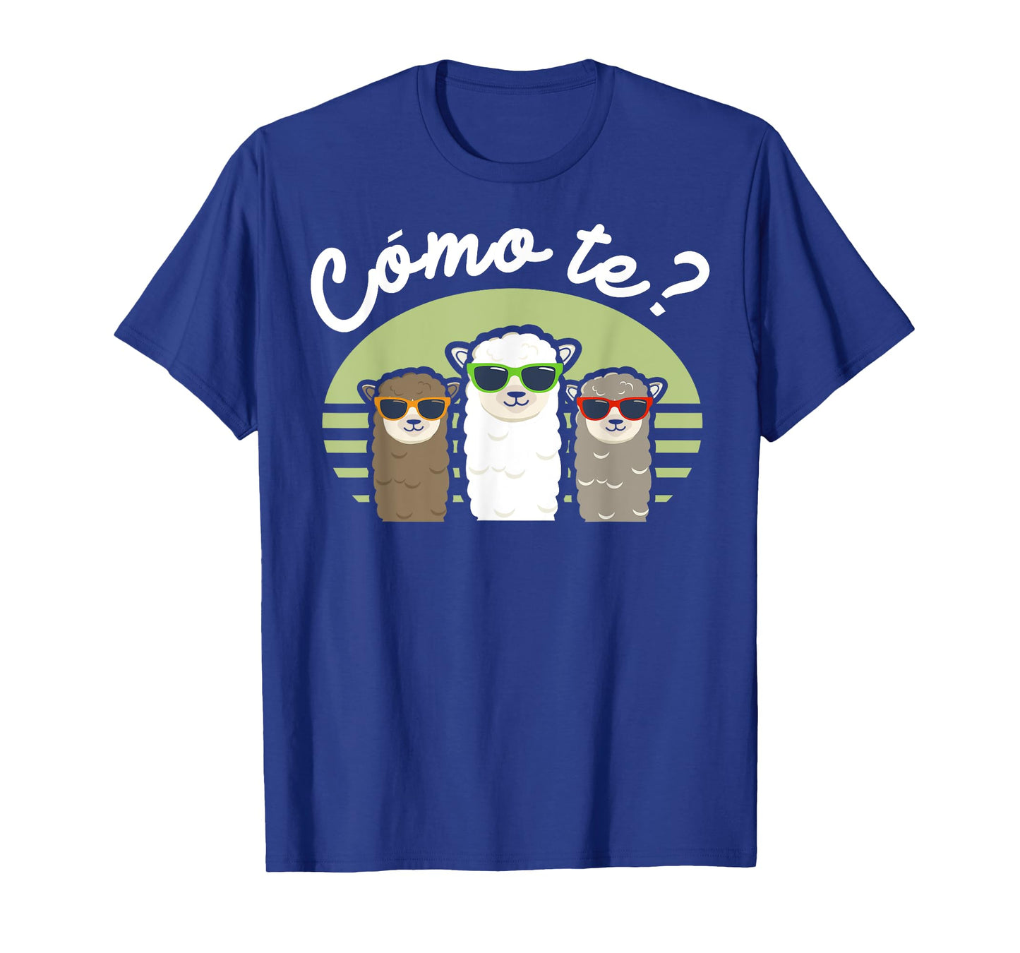 Funny Spanish gift, Como Te Llama, Llama design T-Shirt