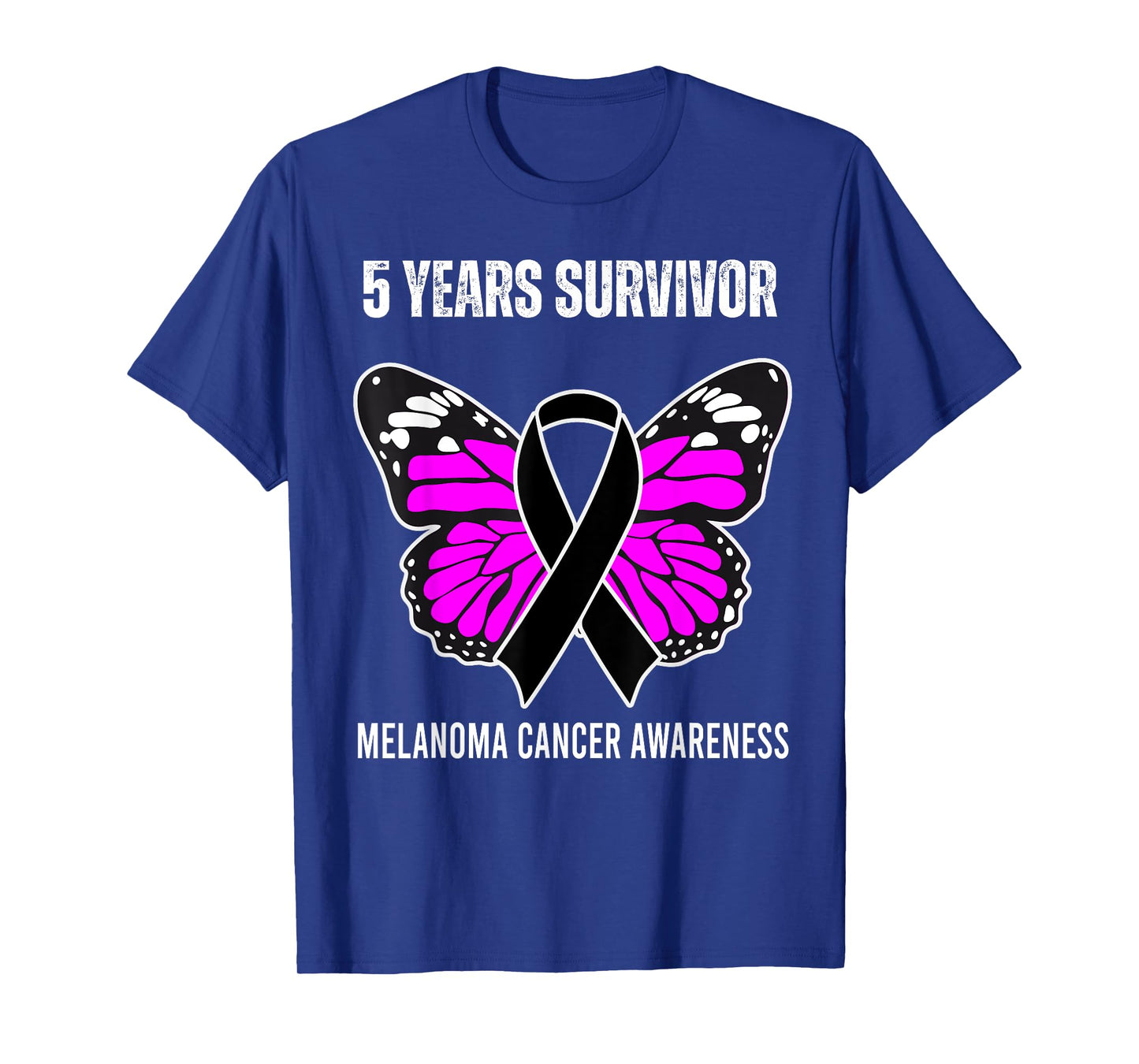 5 Years Melanoma Free Skin Cancer Survivor T-Shirt