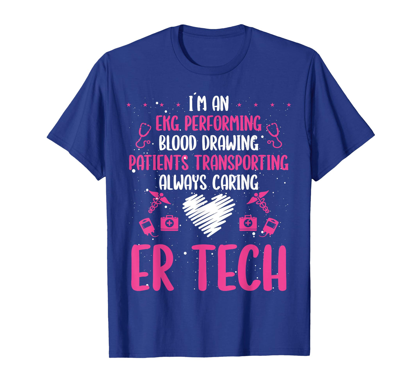 ER Tech Badge Buddy Emergency Room Technician Essentials T-Shirt
