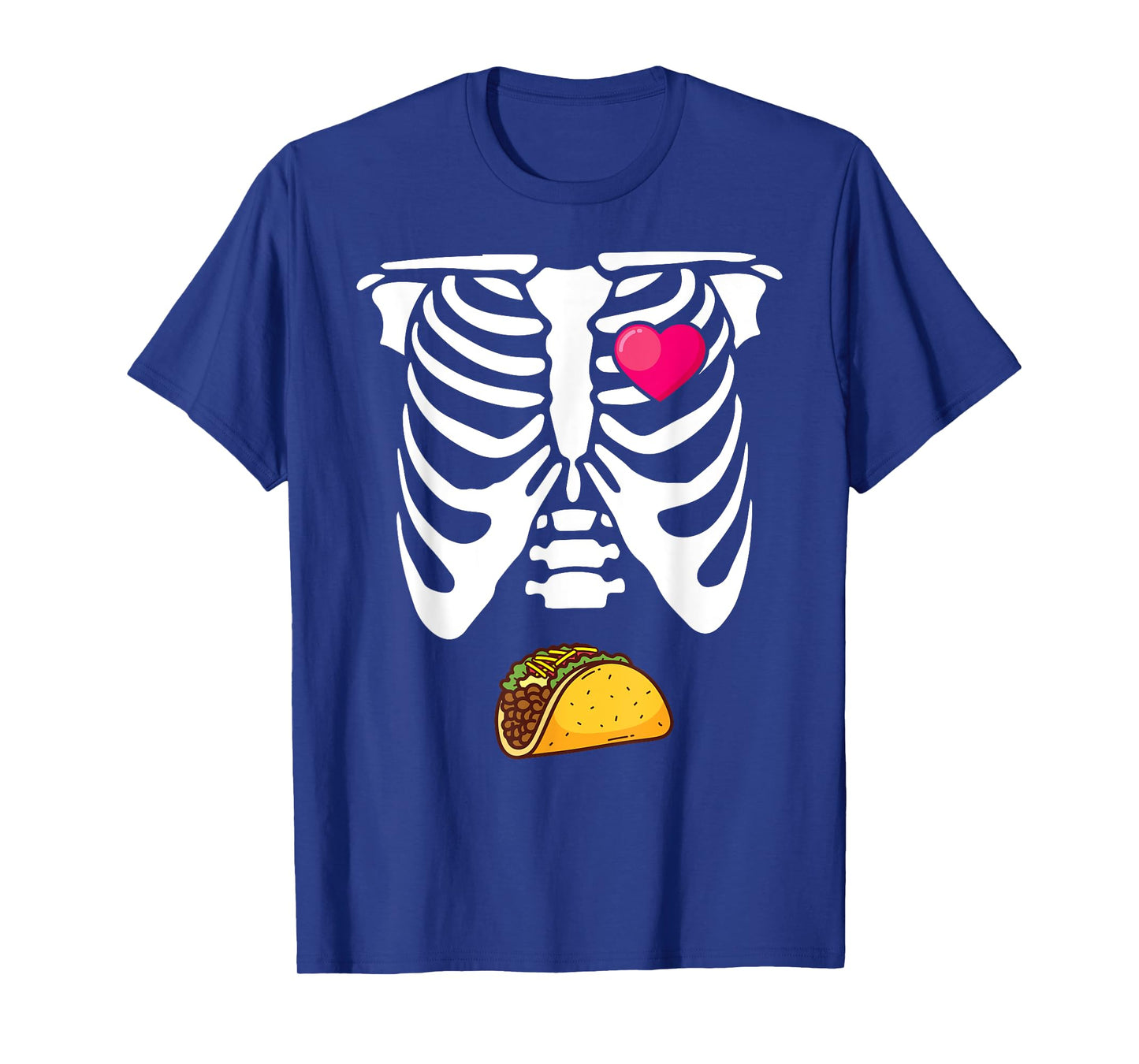 Matching Halloween Pregnancy Announcement Skeleton Couples T-Shirt