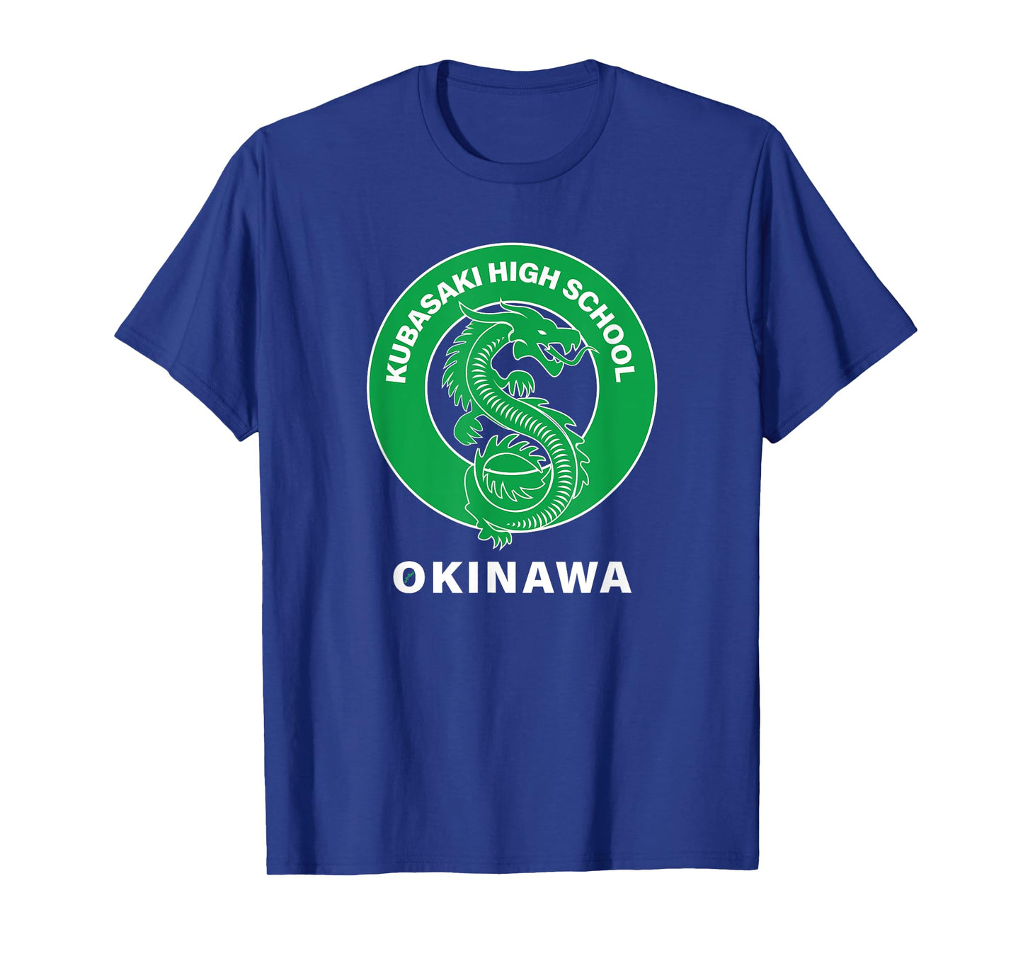 Kubasaki High Dragons Kubasaki Okinawa Island Okinawa Japan T-Shirt